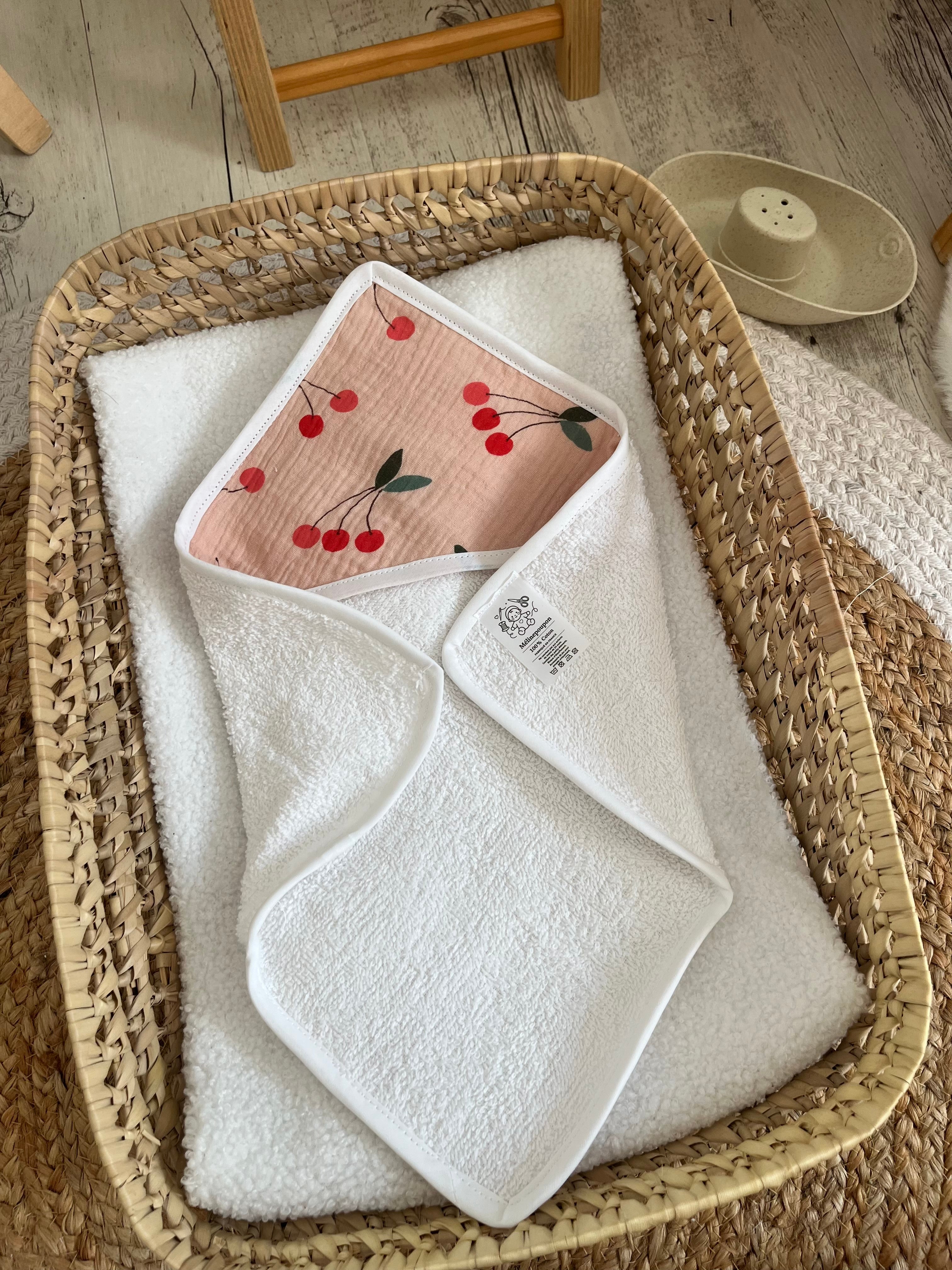 Sortie de bain cerise 🍒