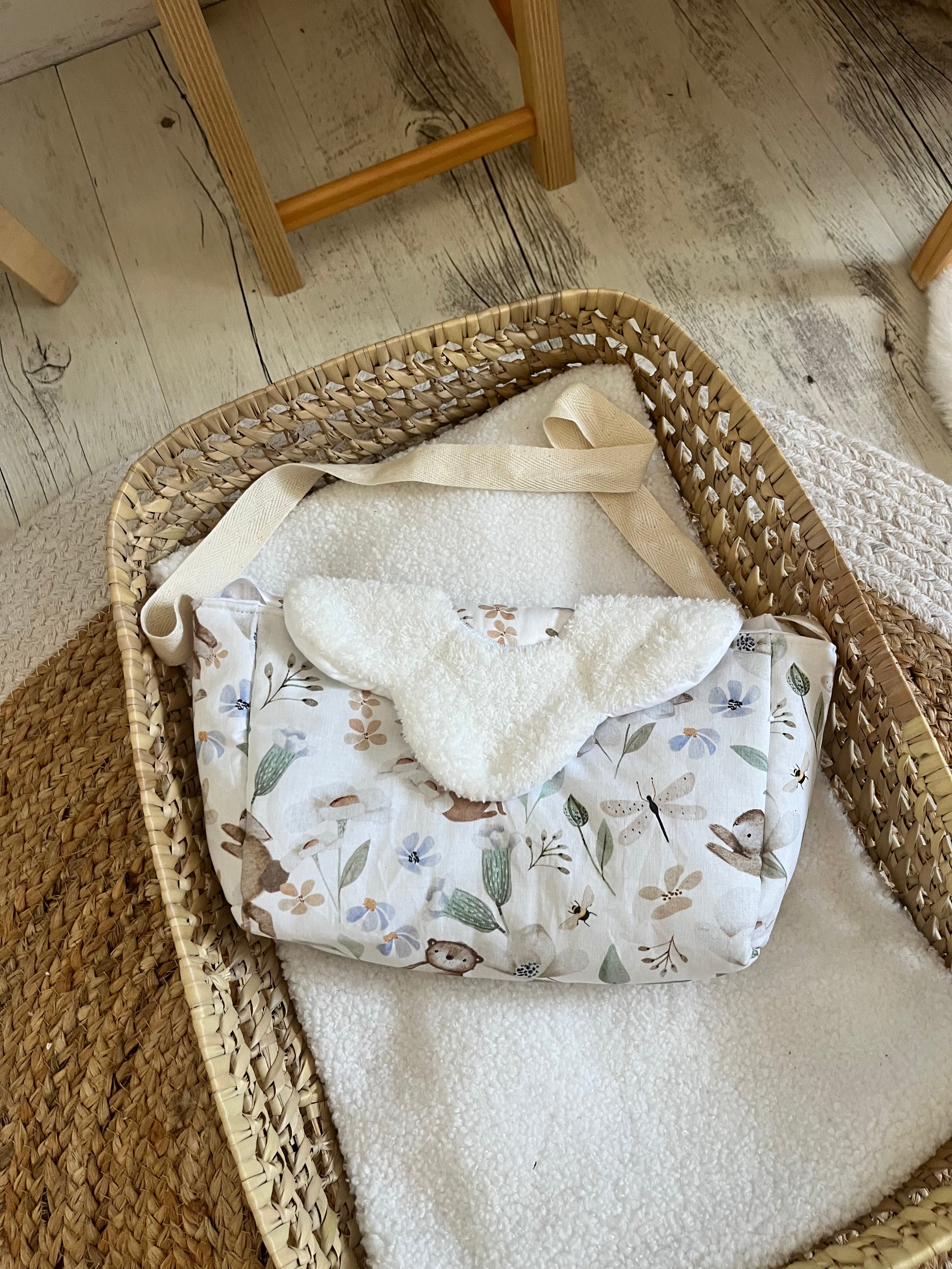Sac à langer loutre lapin