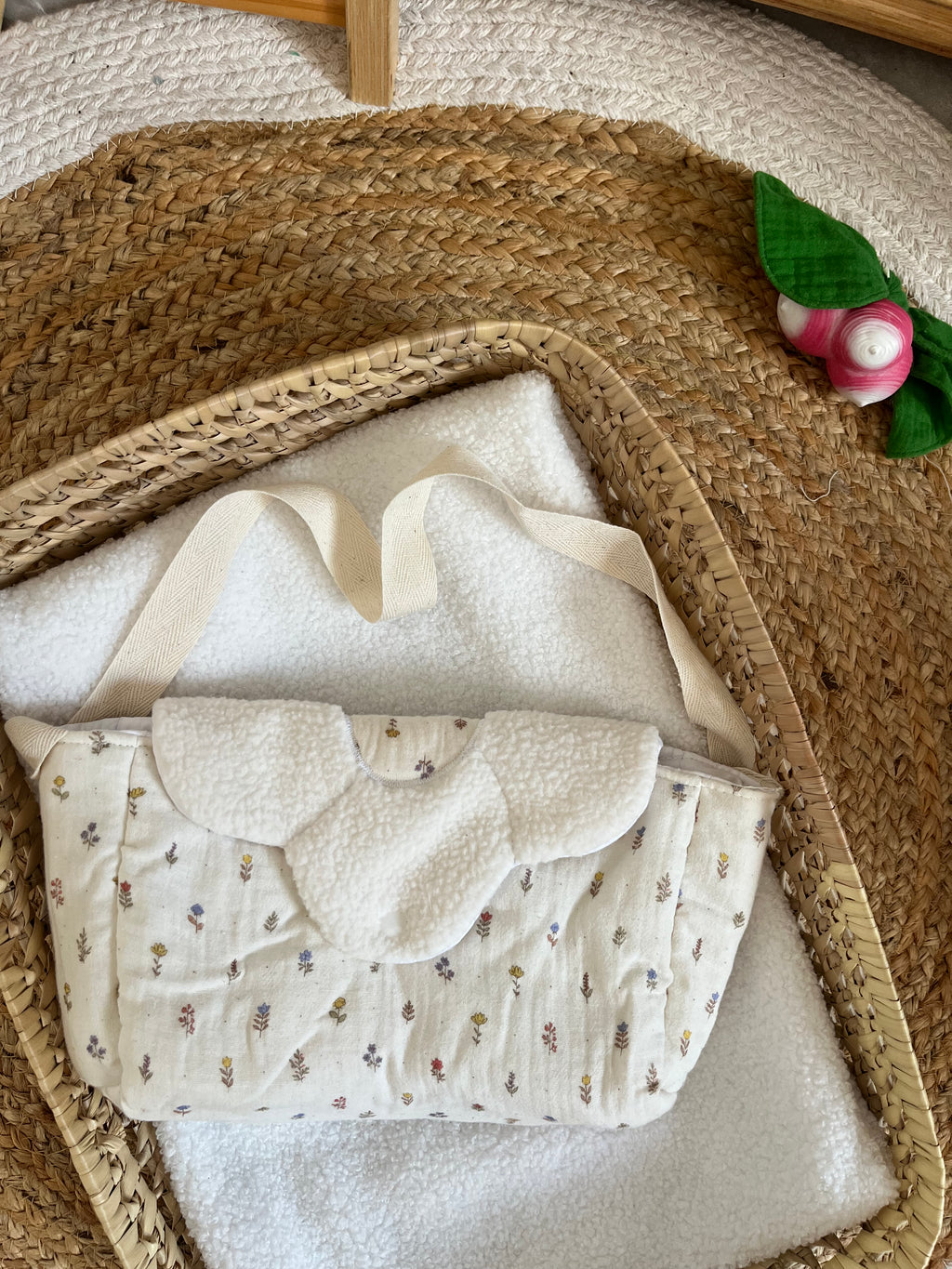 Sac à langer petites fleurs