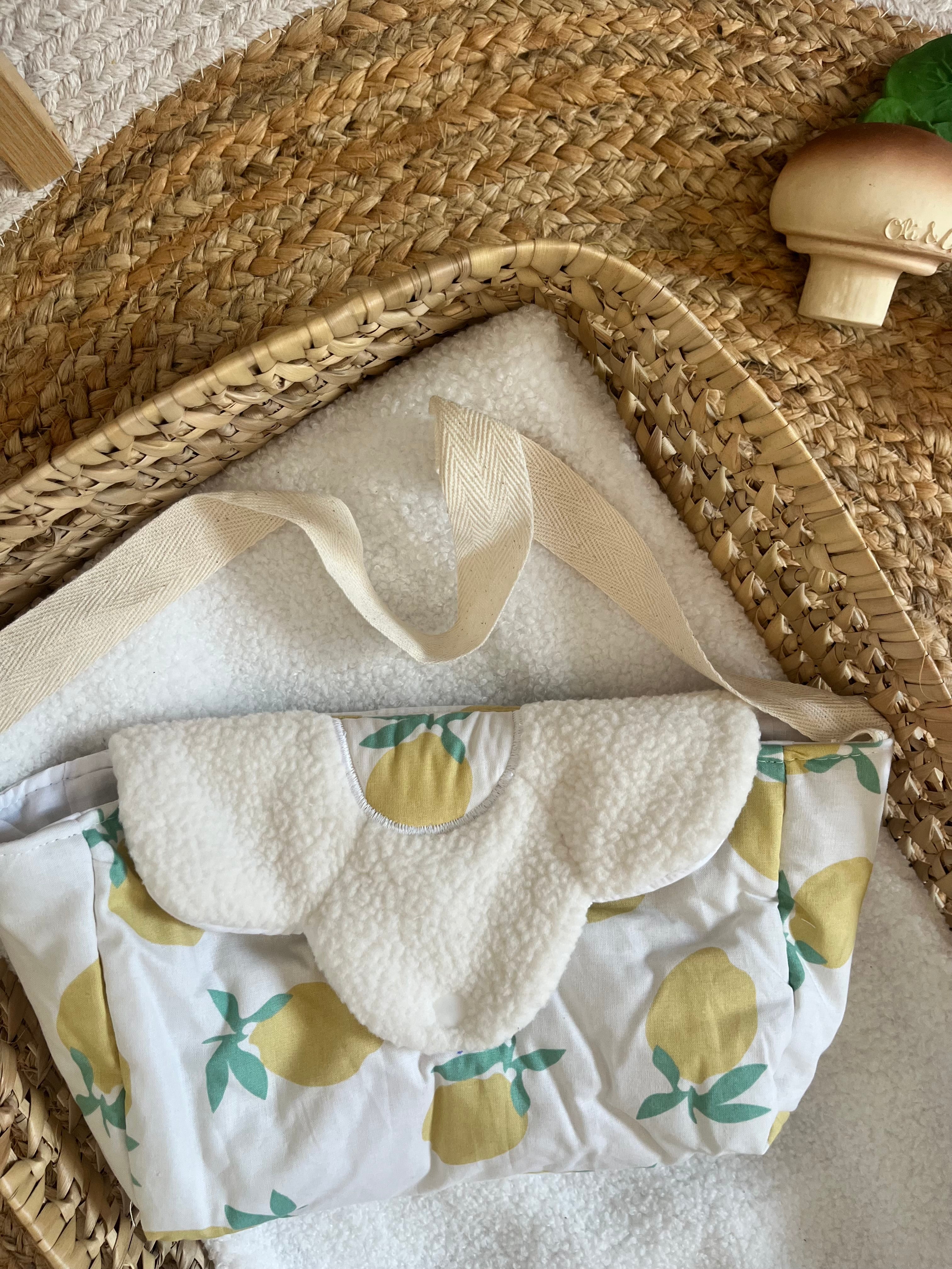 Sac à langer citron 🍋