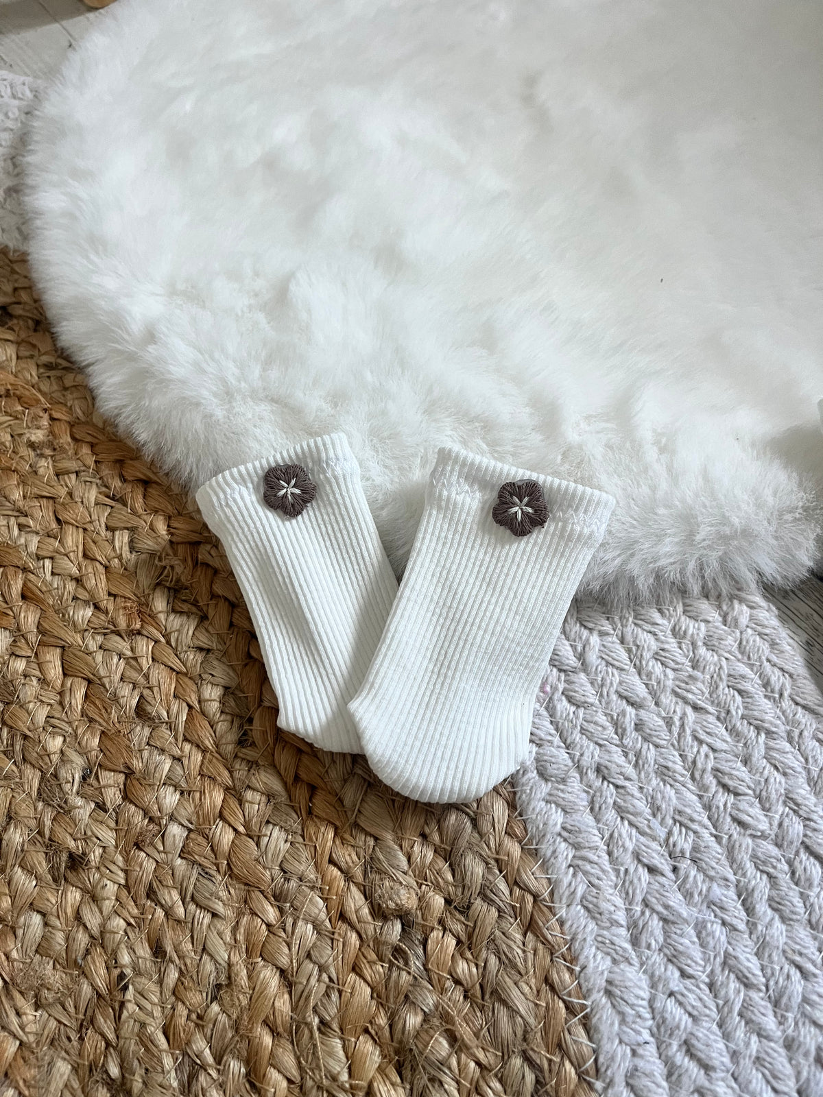 Chaussette poupée/ différent motifs