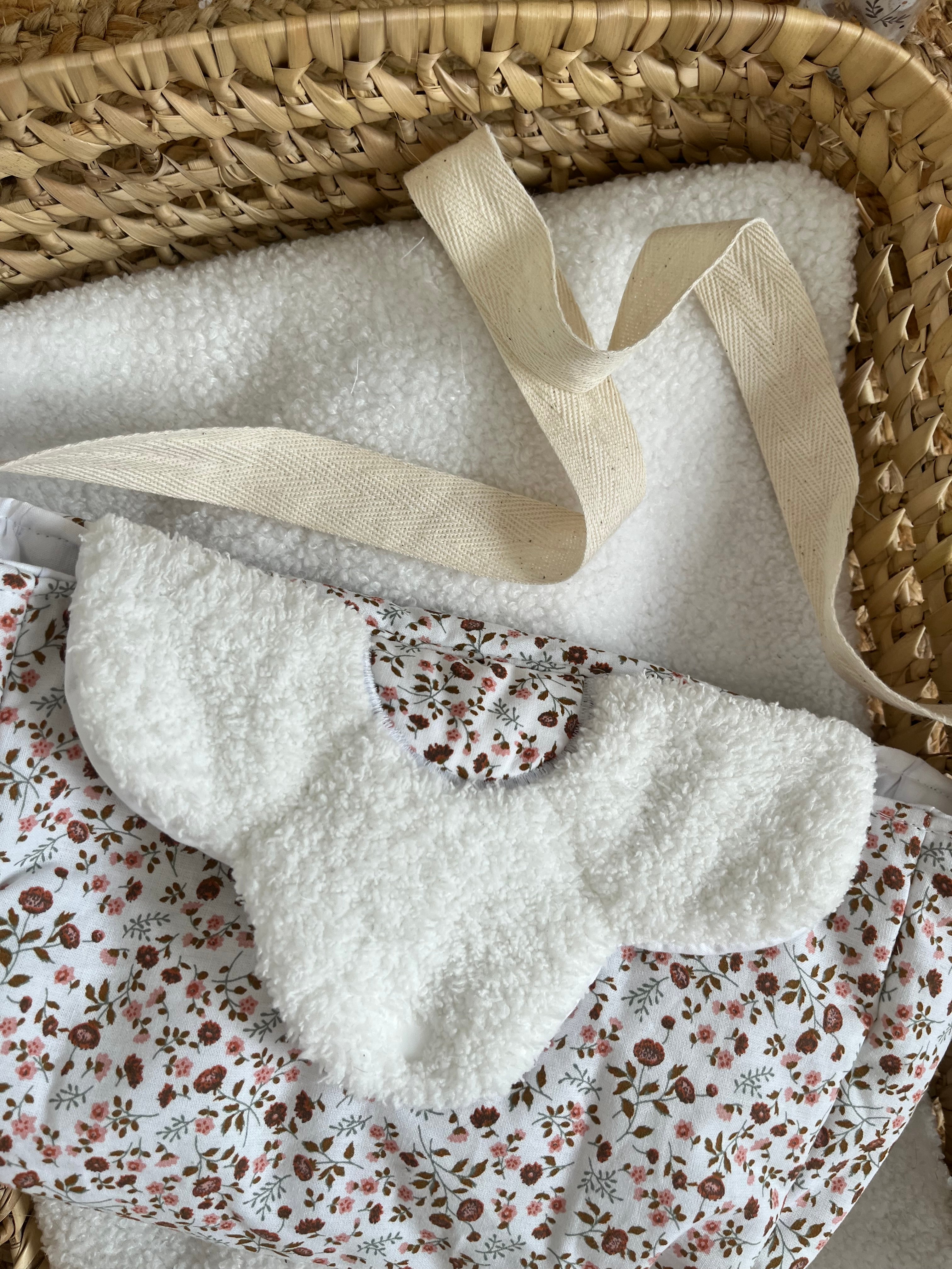 Sac à langer fleurs