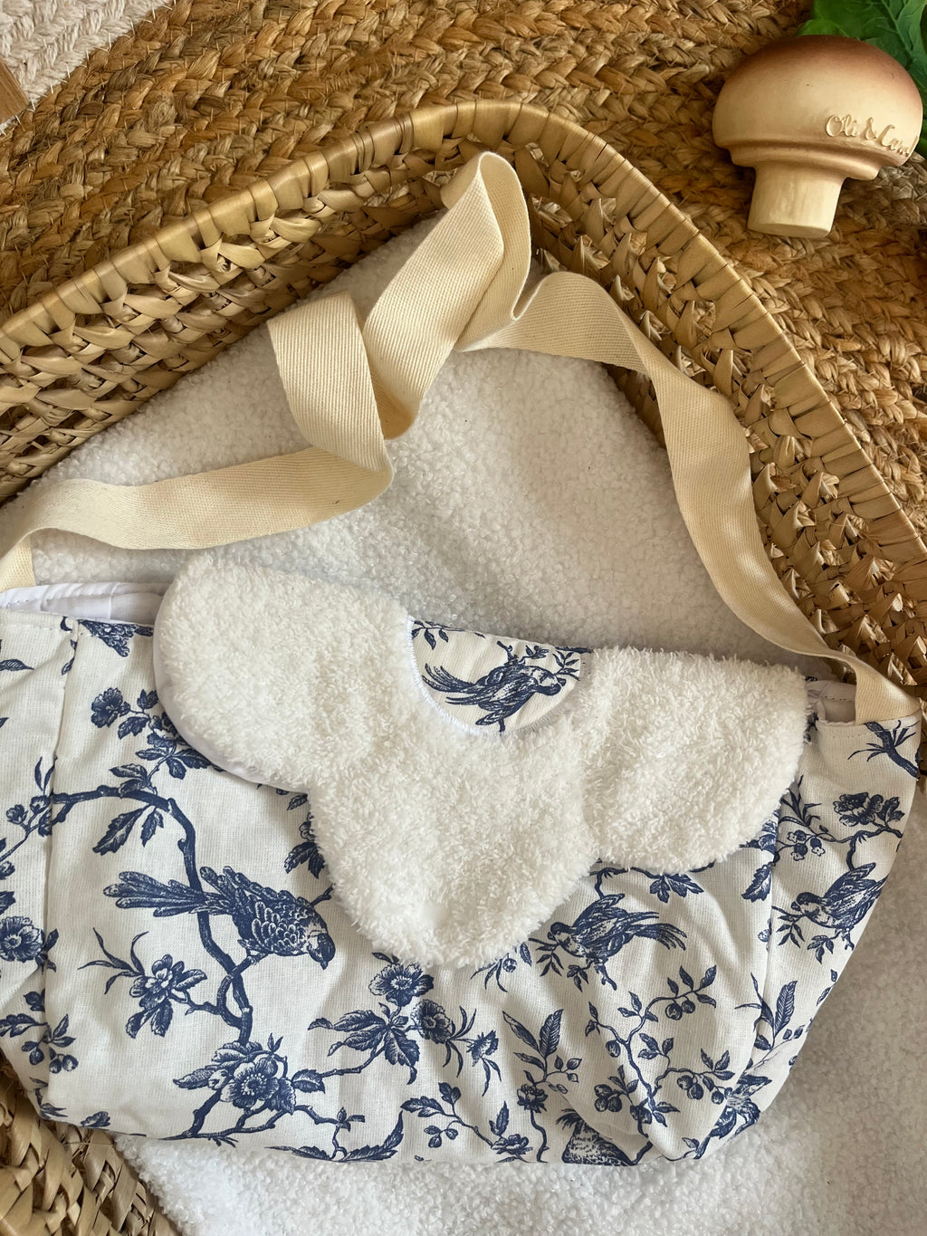 Sac à langer bleu