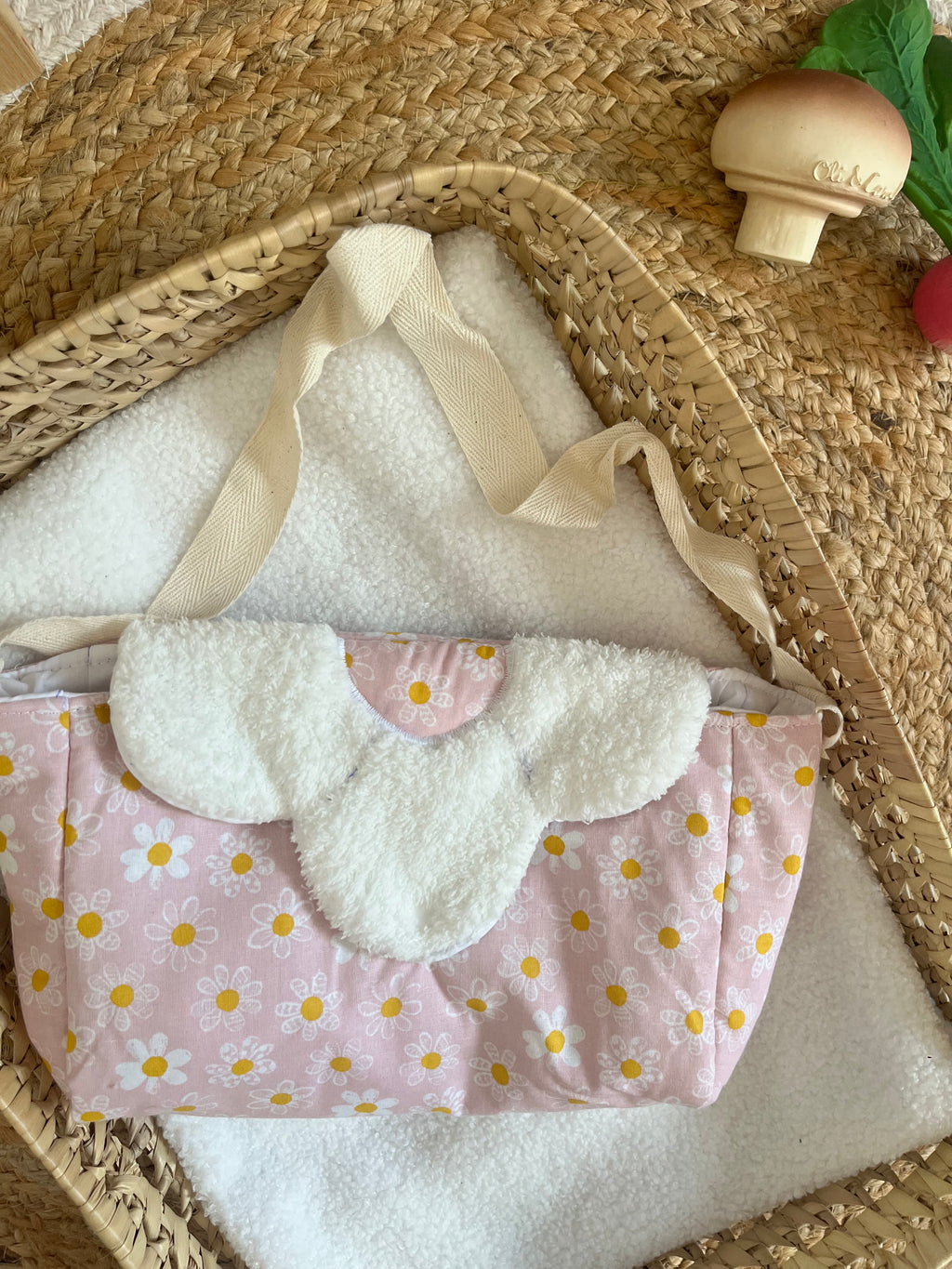 Sac à langer rose
