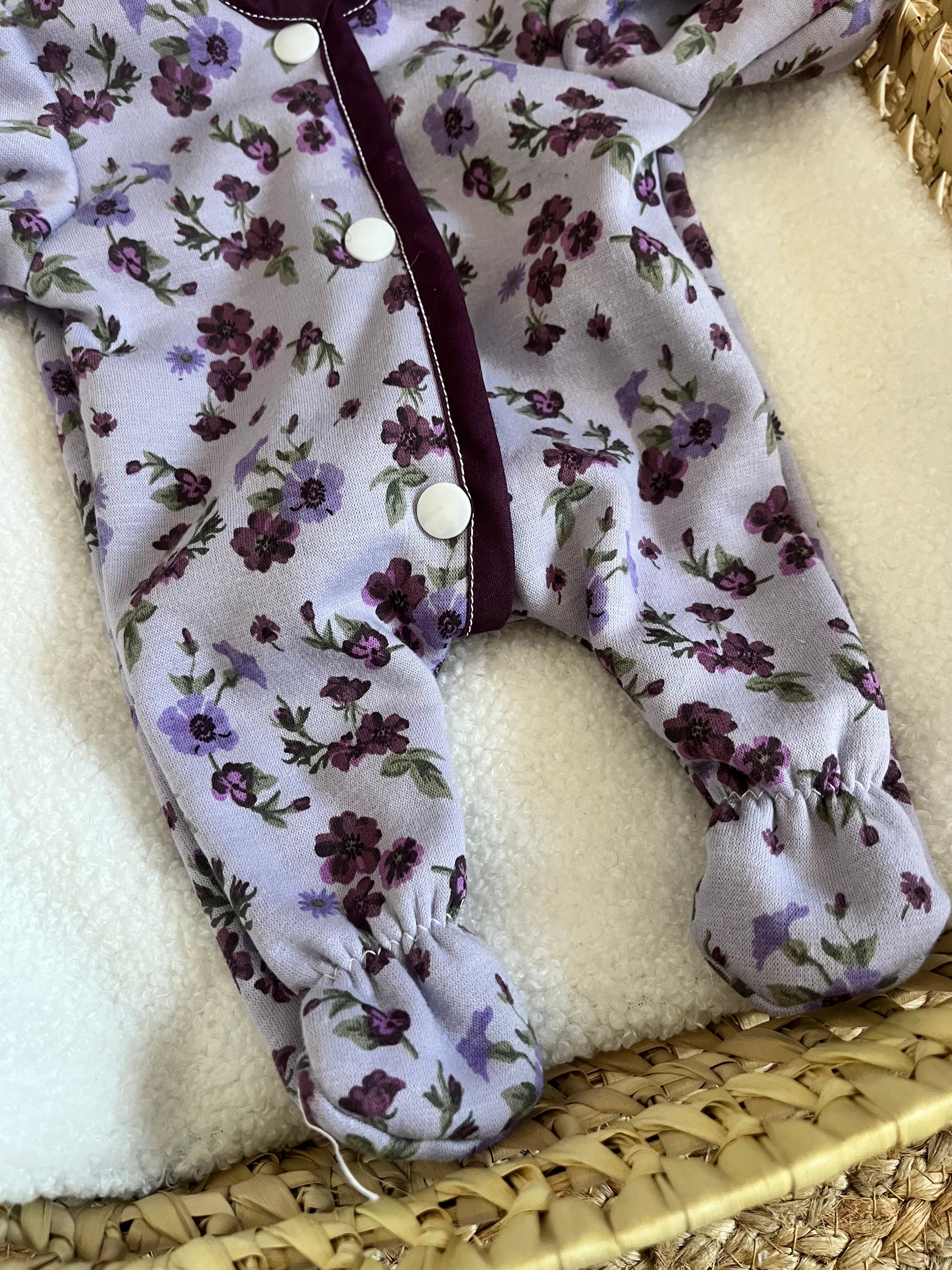 Combinaison poupée violette