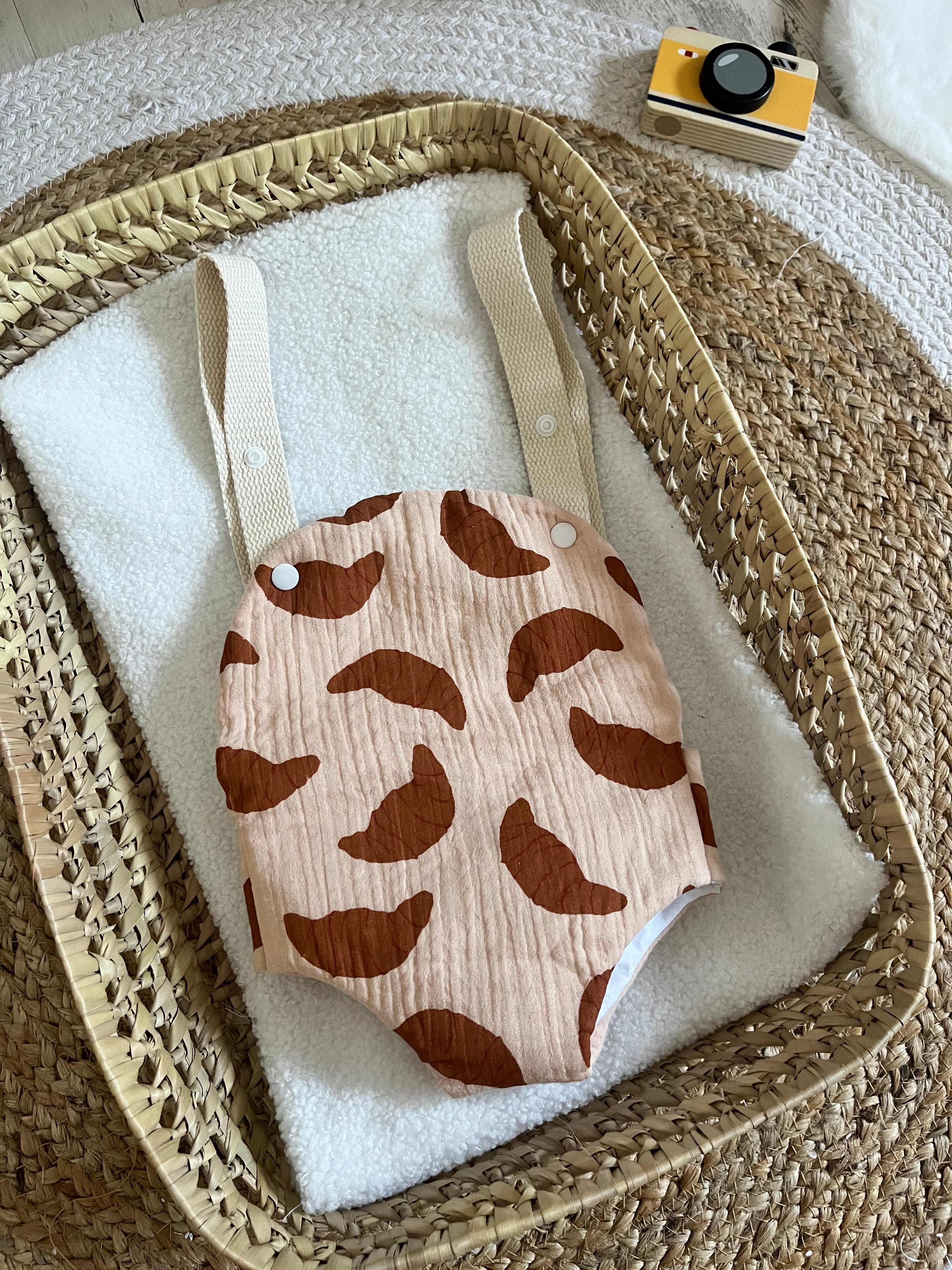 Porte bébé /poupée croissant 🥐