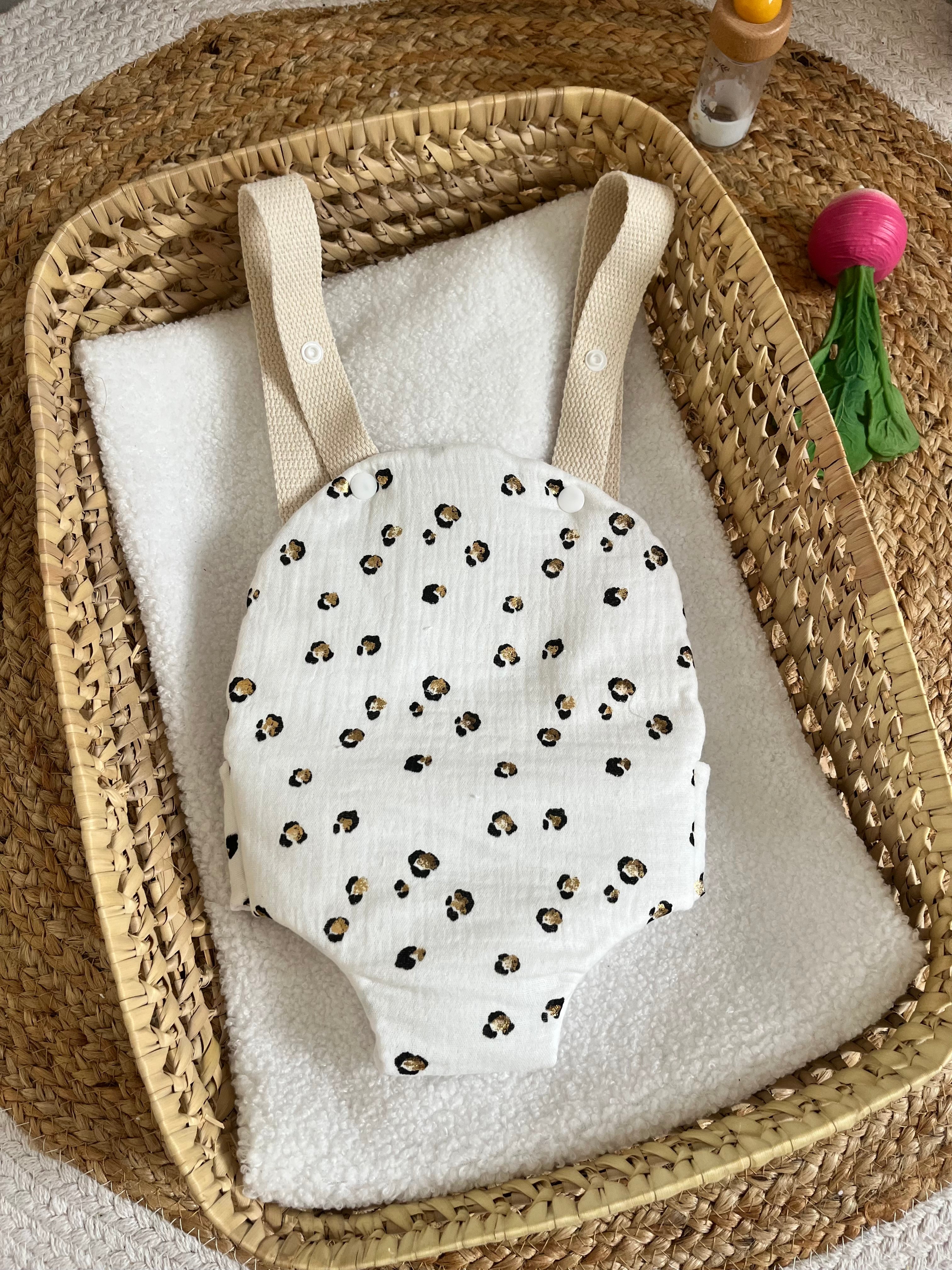 Porte bébé /poupée léopard 🐆