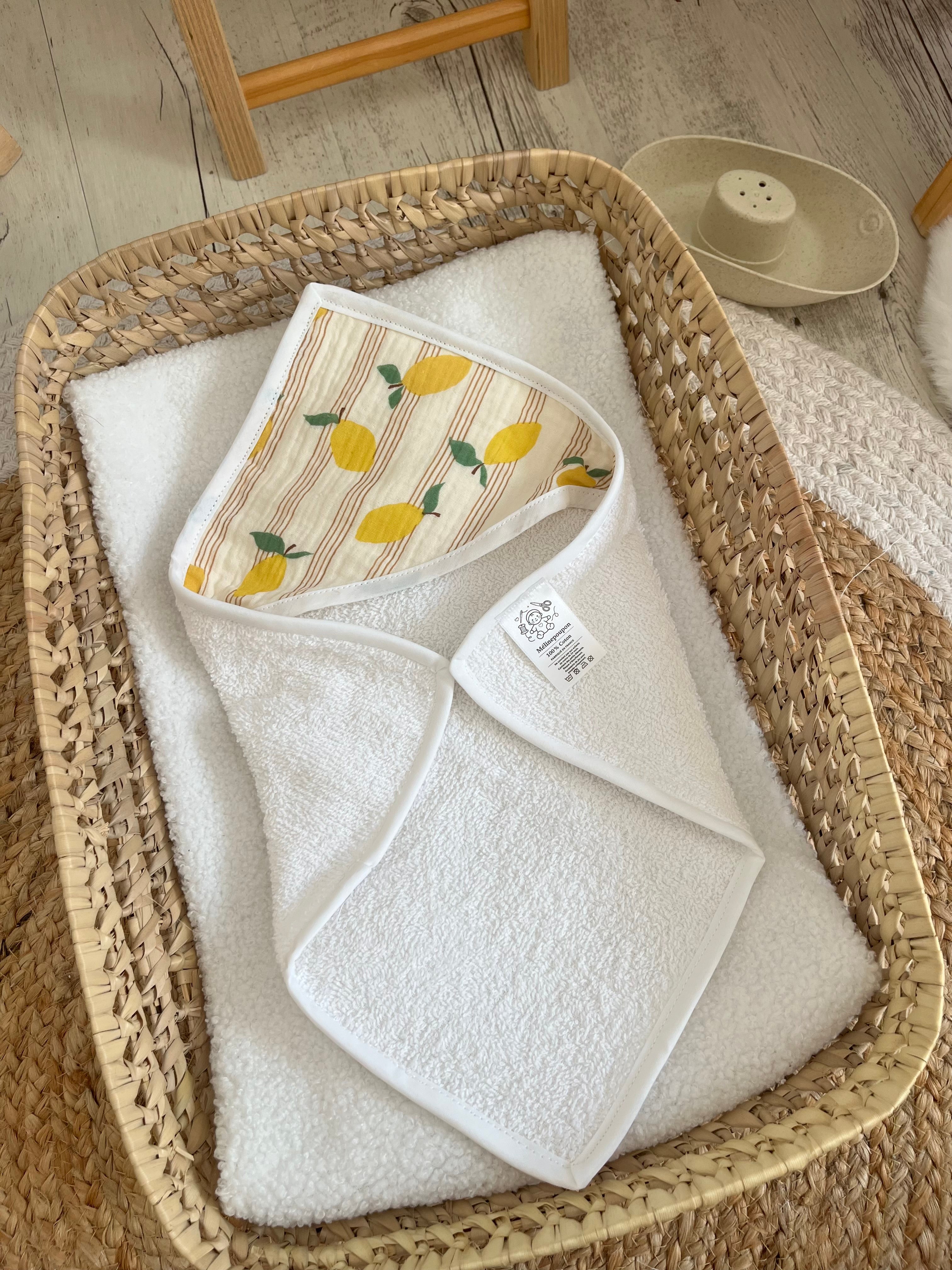 Sortie de bain citron 🍋