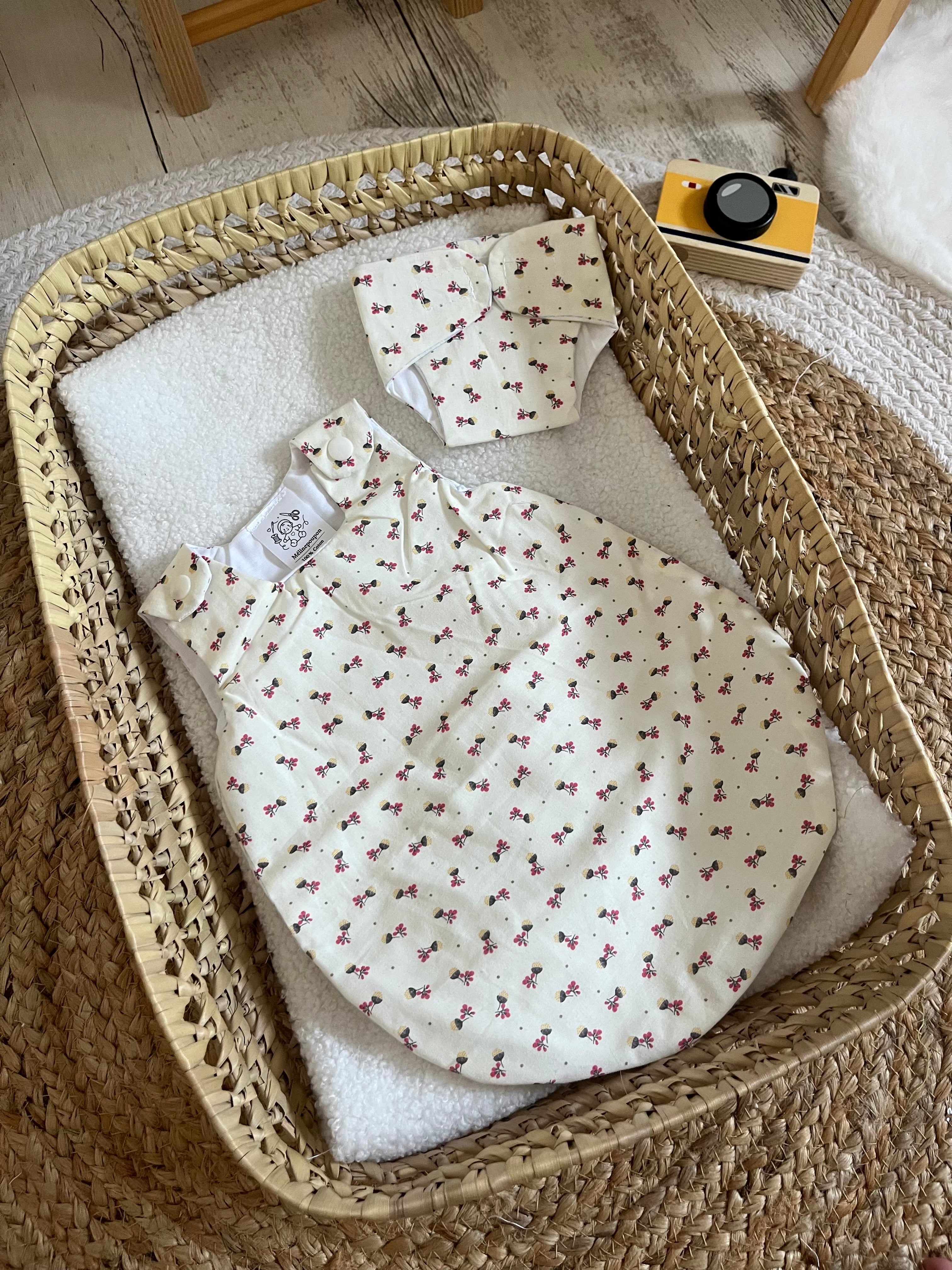 Gigoteuse + couche beige