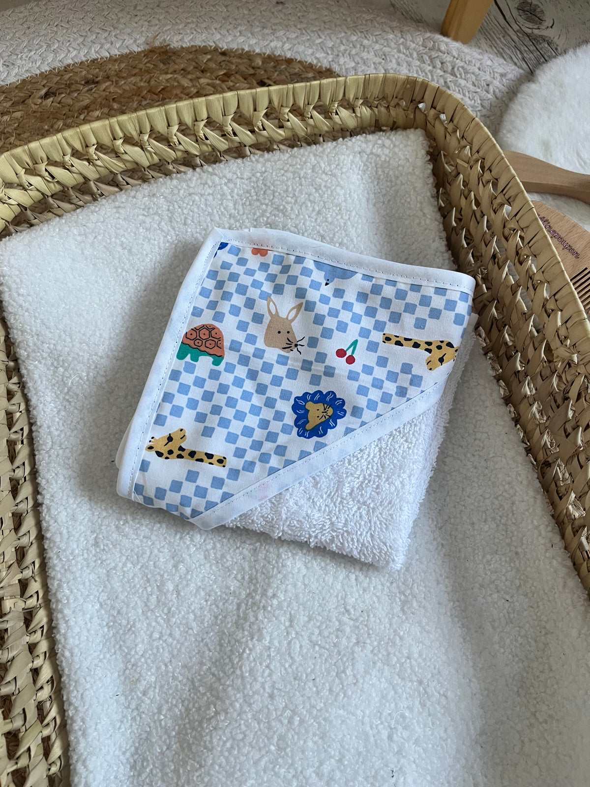 Sortie de bain carreaux