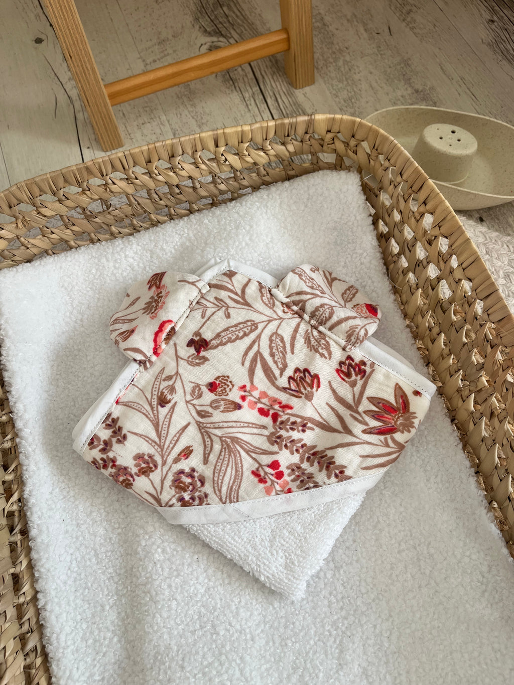 Sortie de bain beige