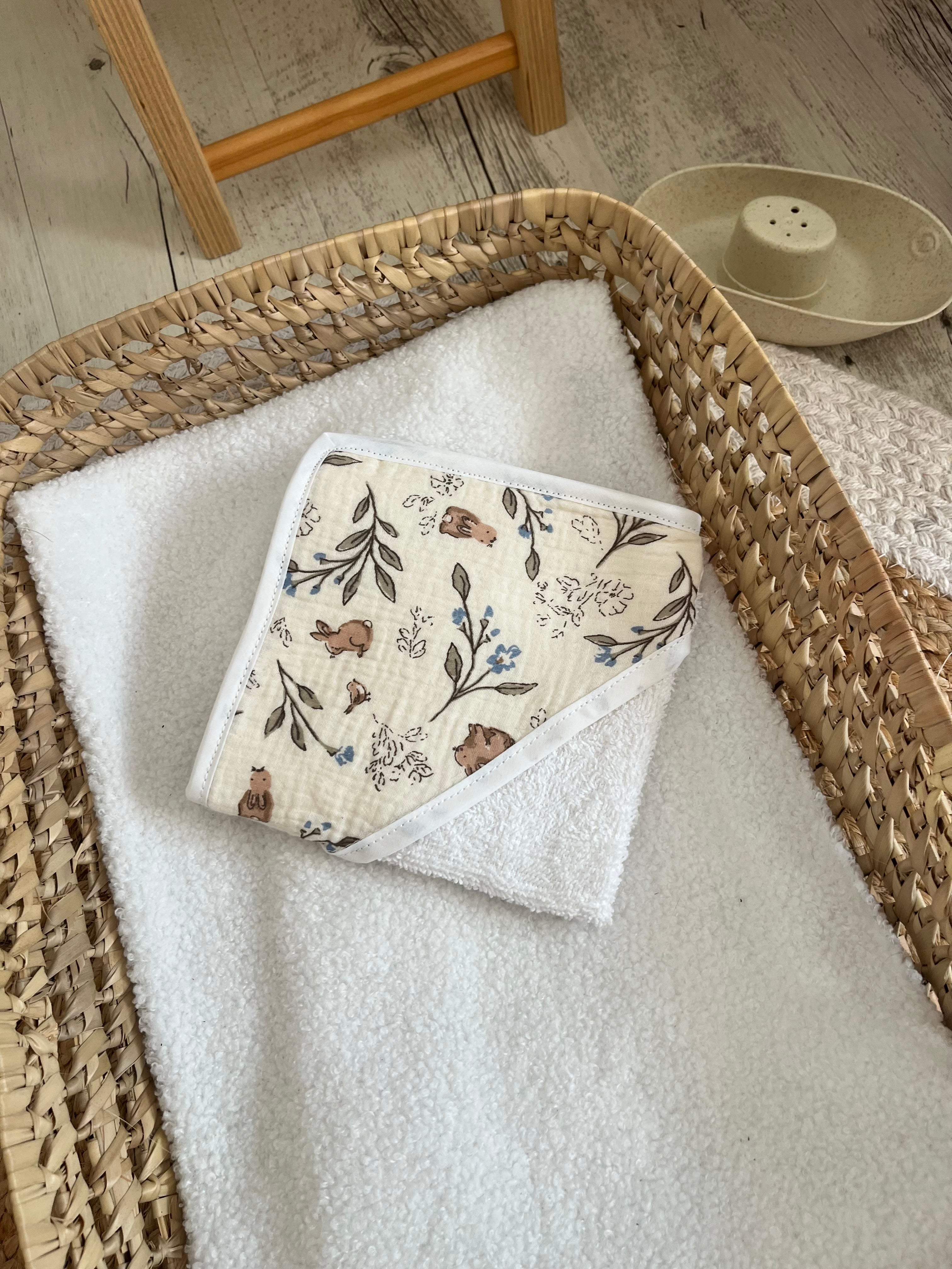 Sortie de bain lapin