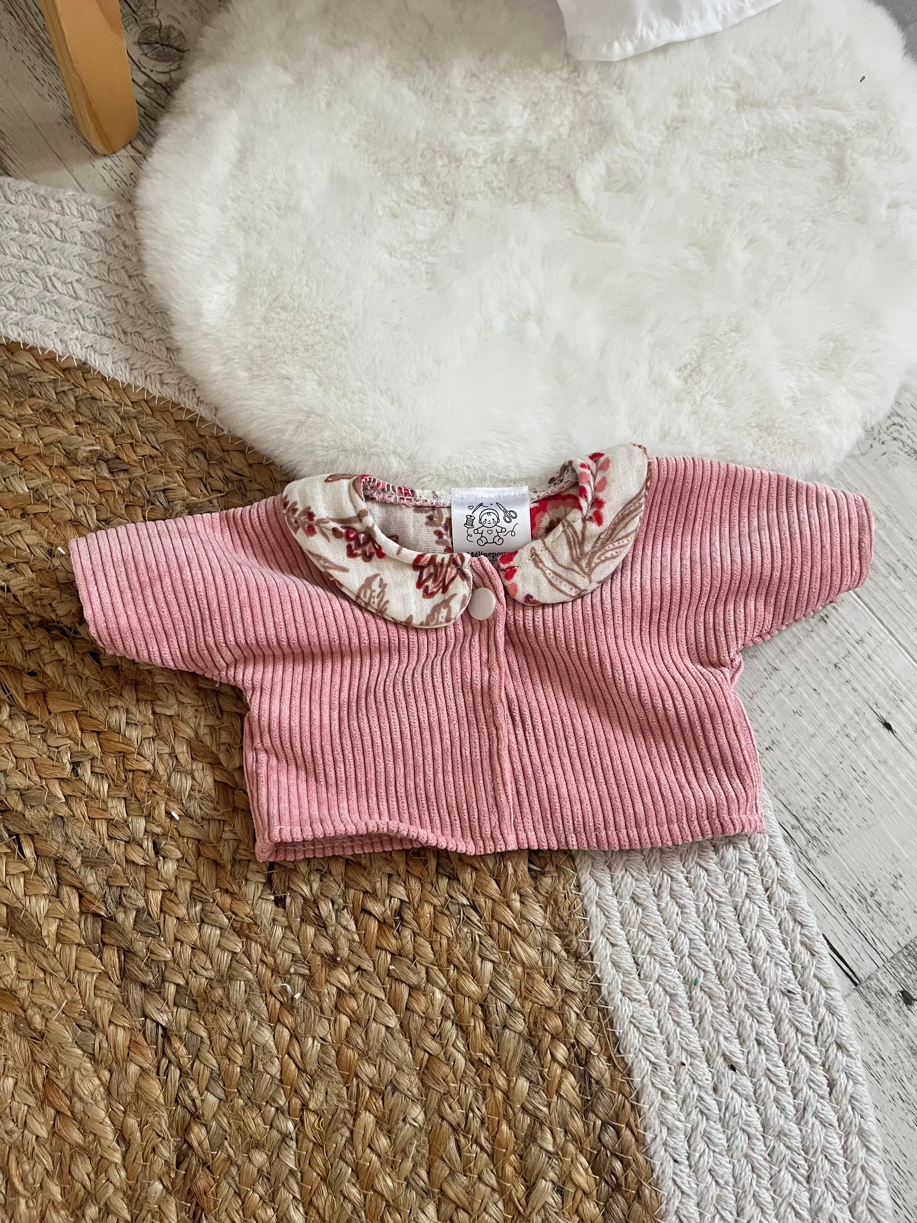 Gilet rose / différent motifs