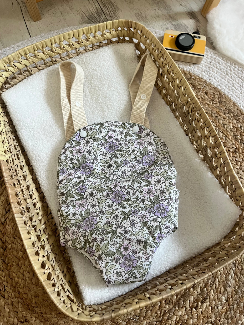 Porte bébé /poupée fleur 🌸