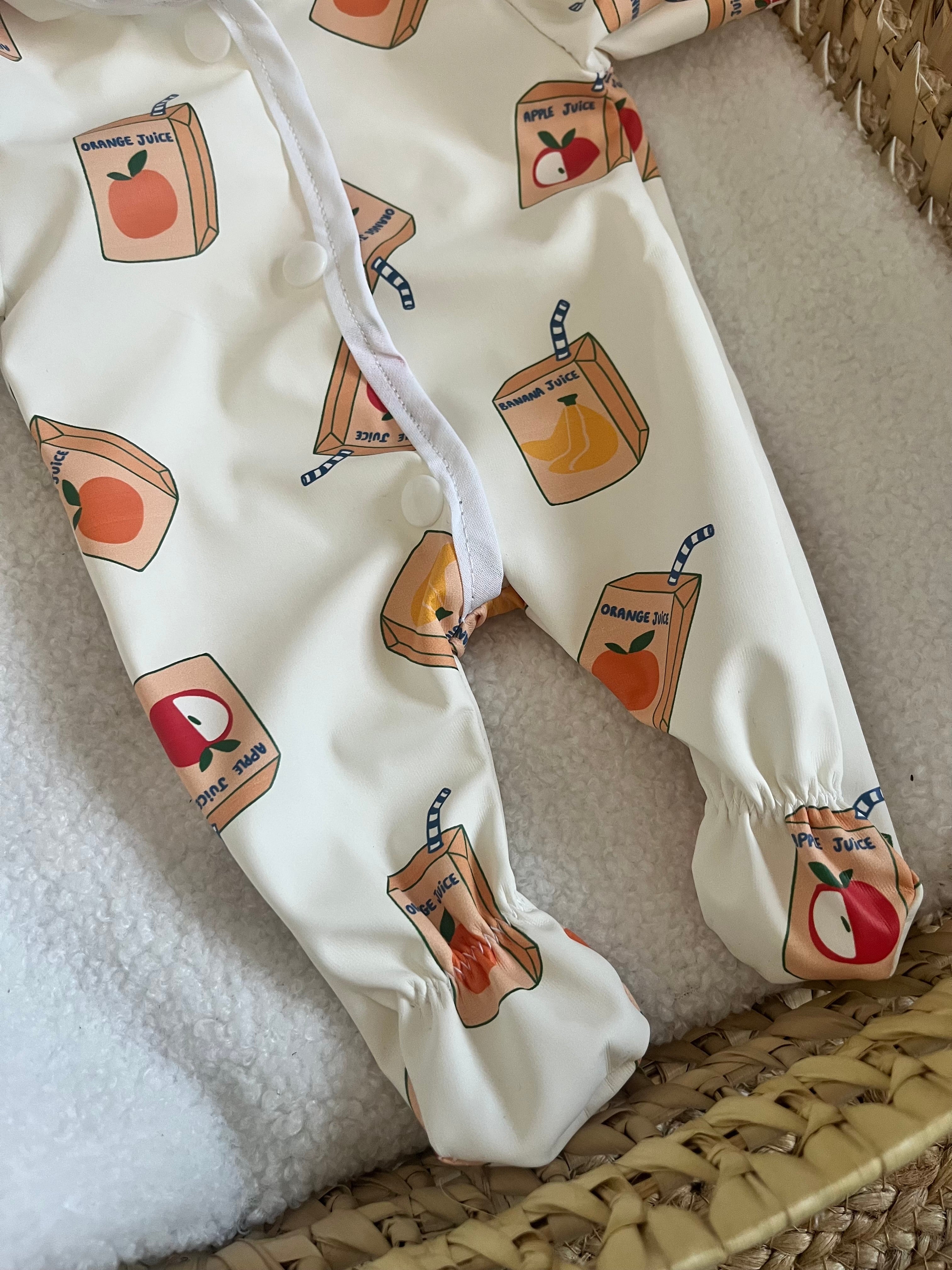 Combinaison imperméable brique de jus