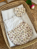 Gigoteuse + couche fleur