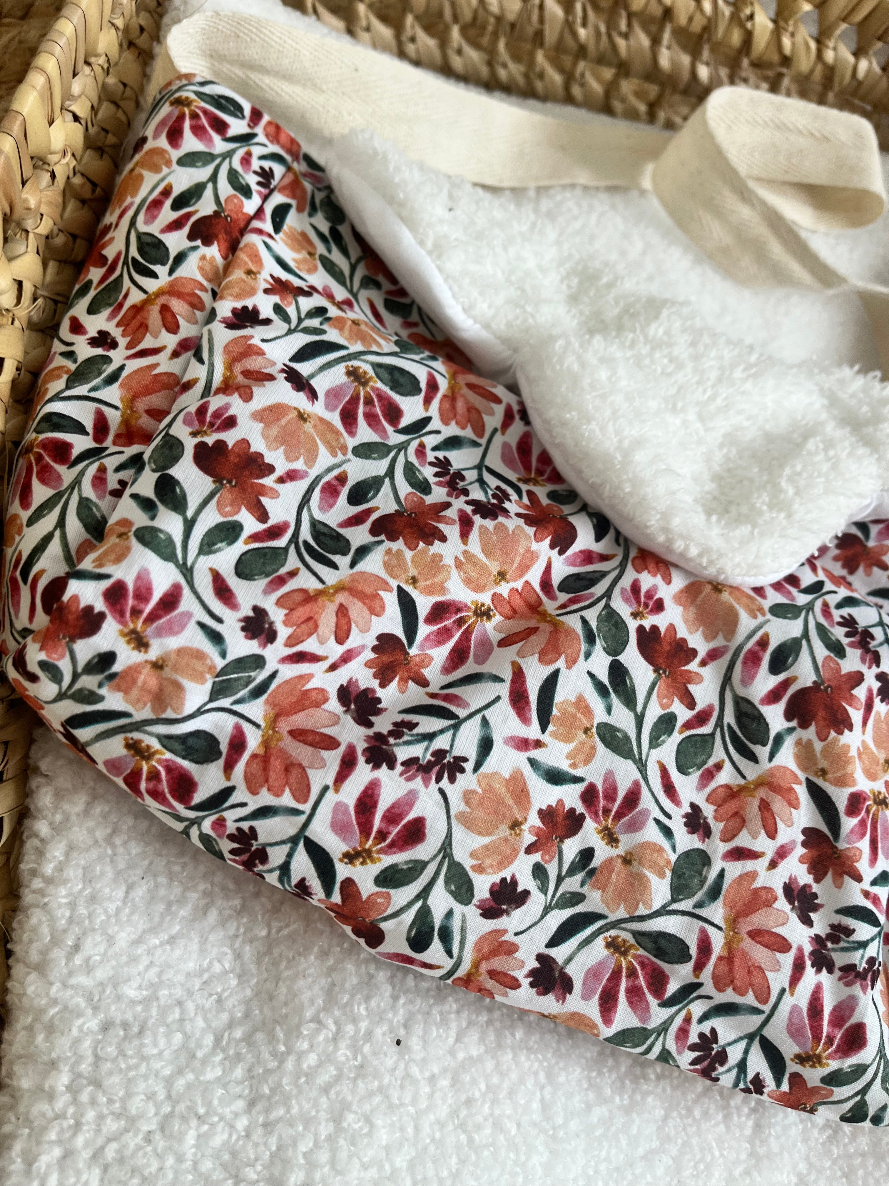 Sac à langer fleurs