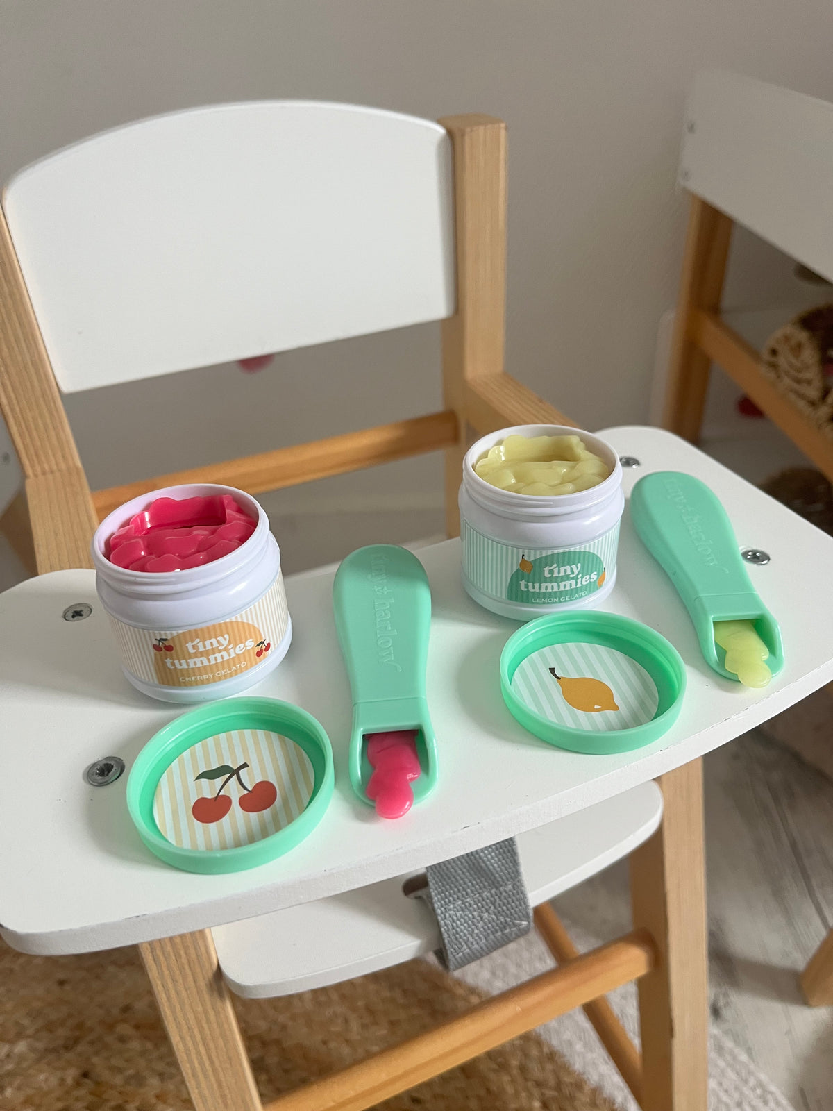 Petit pot duo de glaces 🍦🍒🍋Tiny harlow