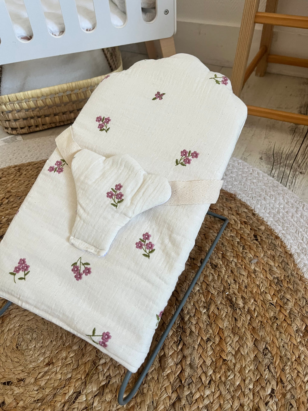 Transat poupée beige