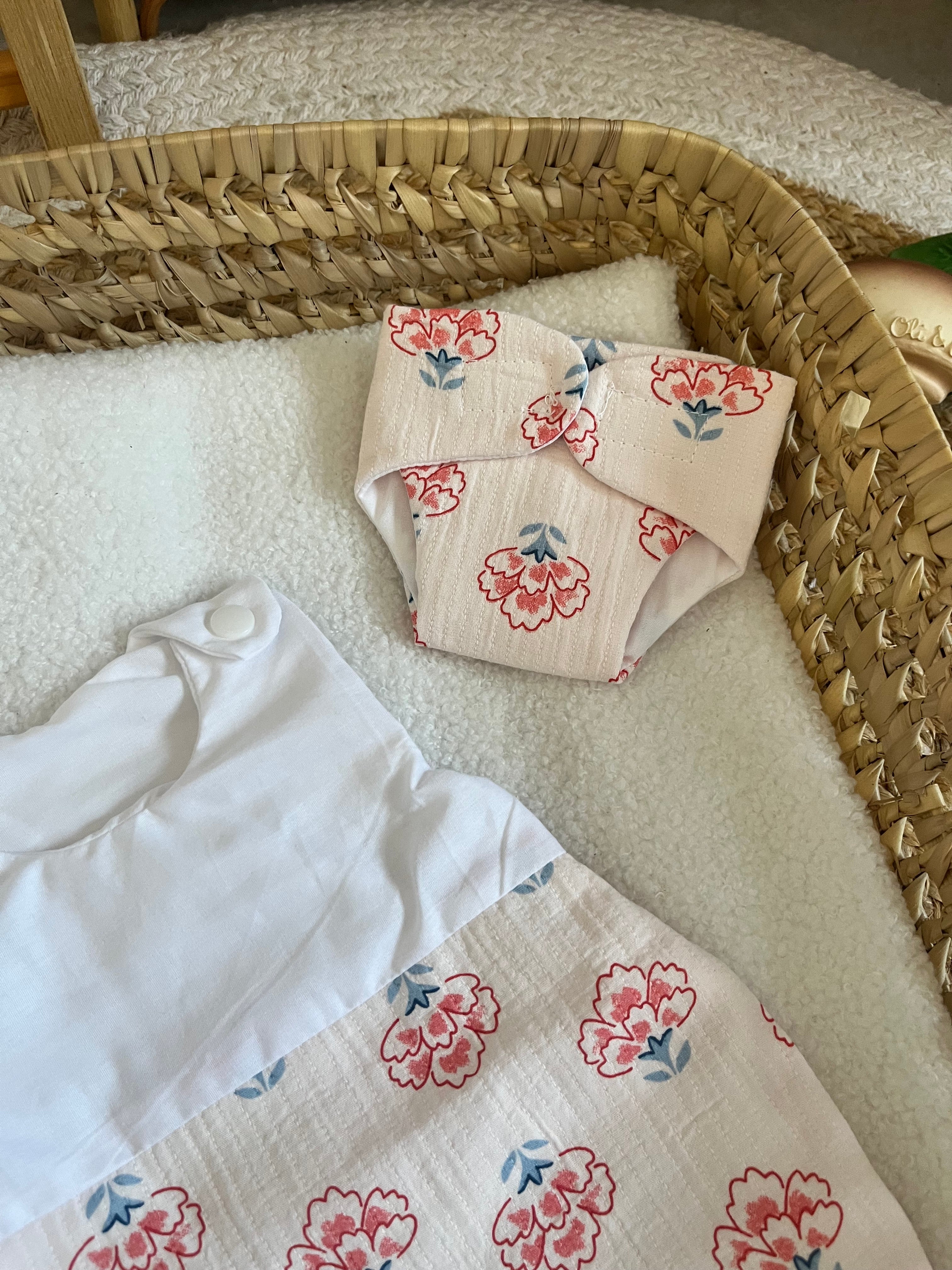 Gigoteuse + couche rose