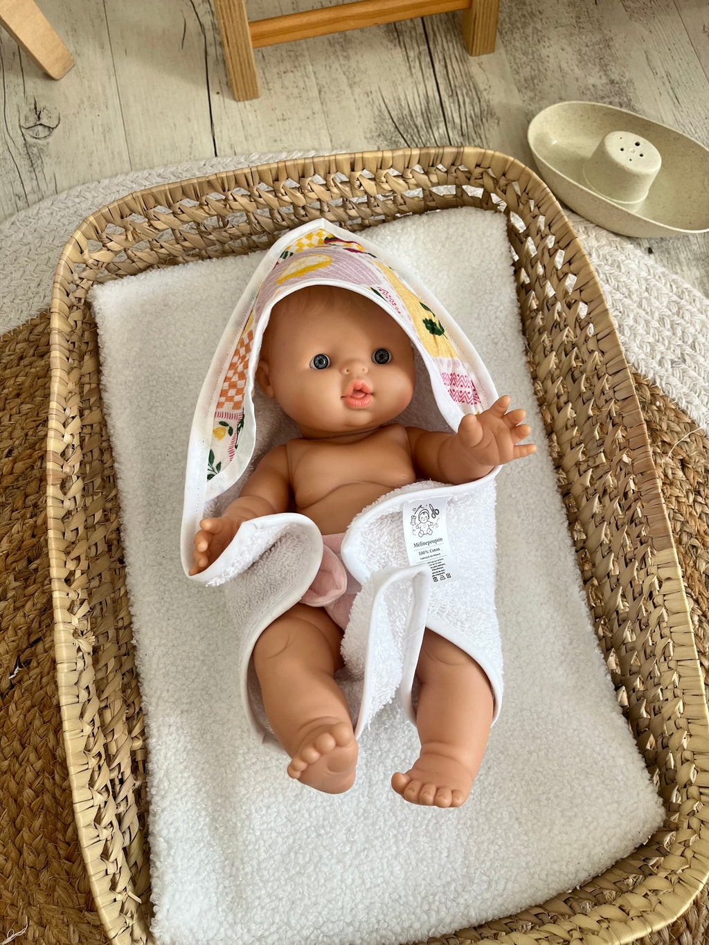 Sortie de bain rose