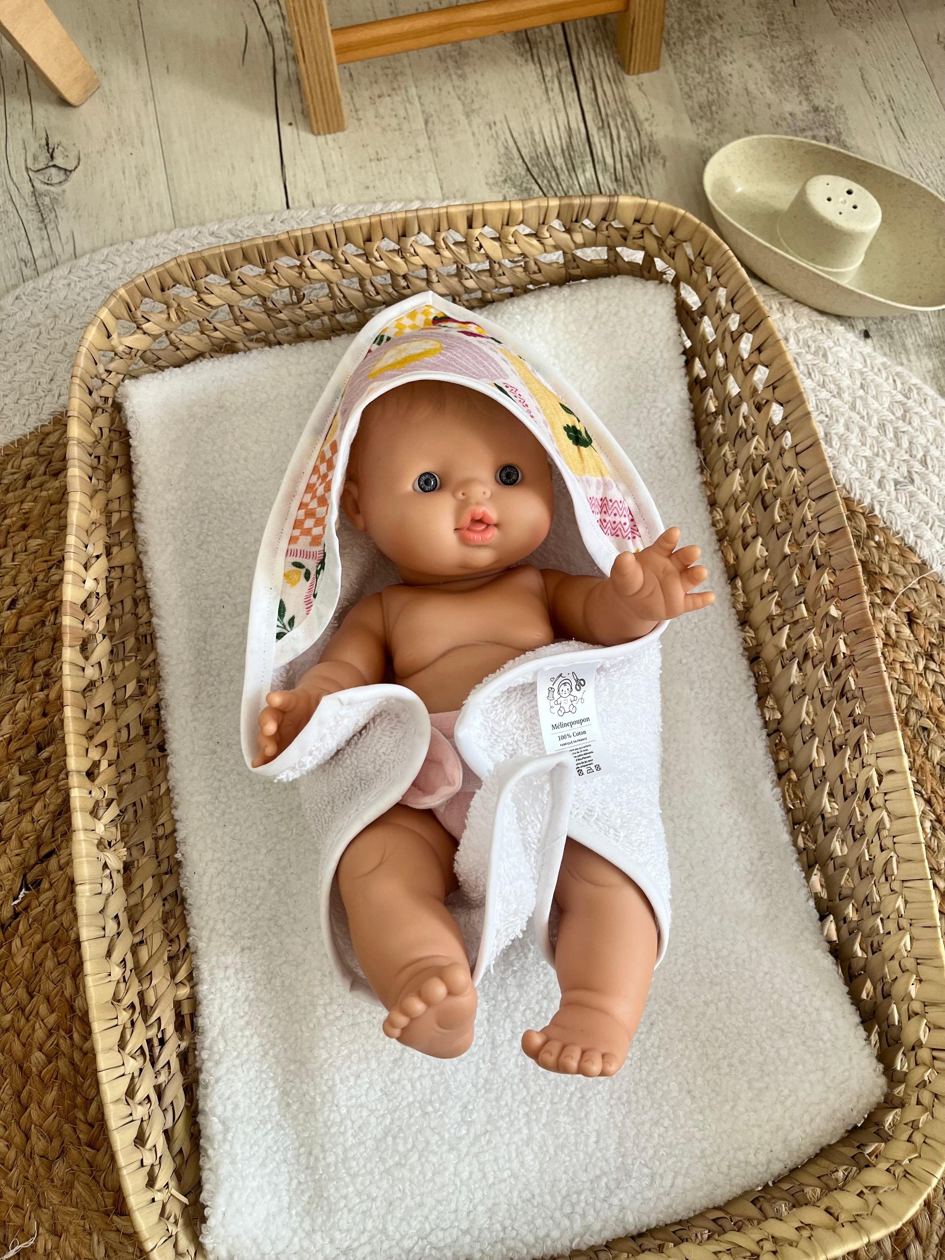 Sortie de bain rose