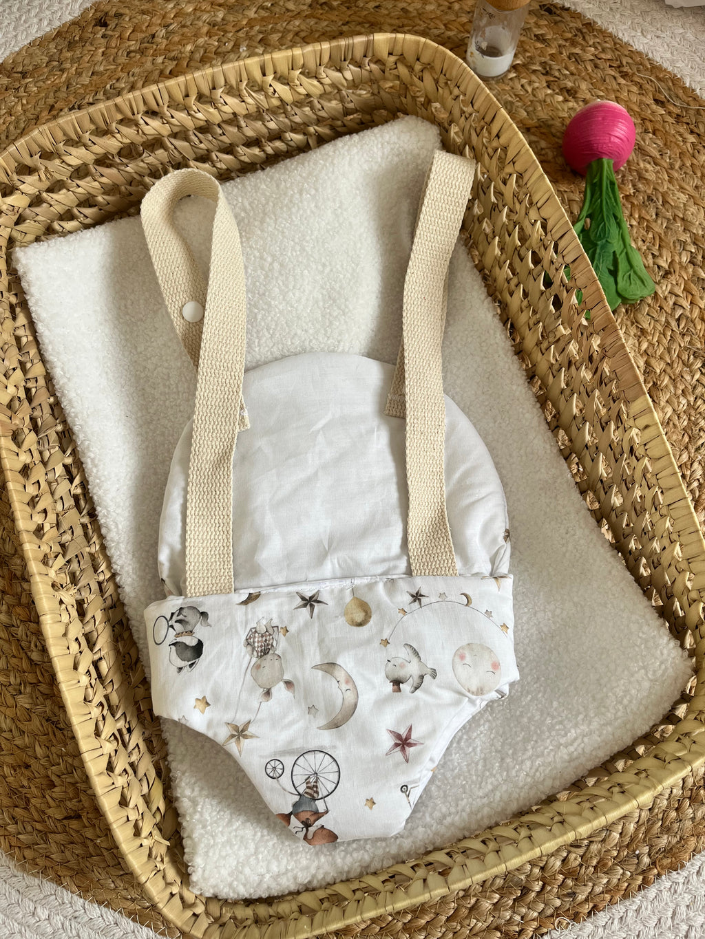 Porte bébé /poupée renard 🦊