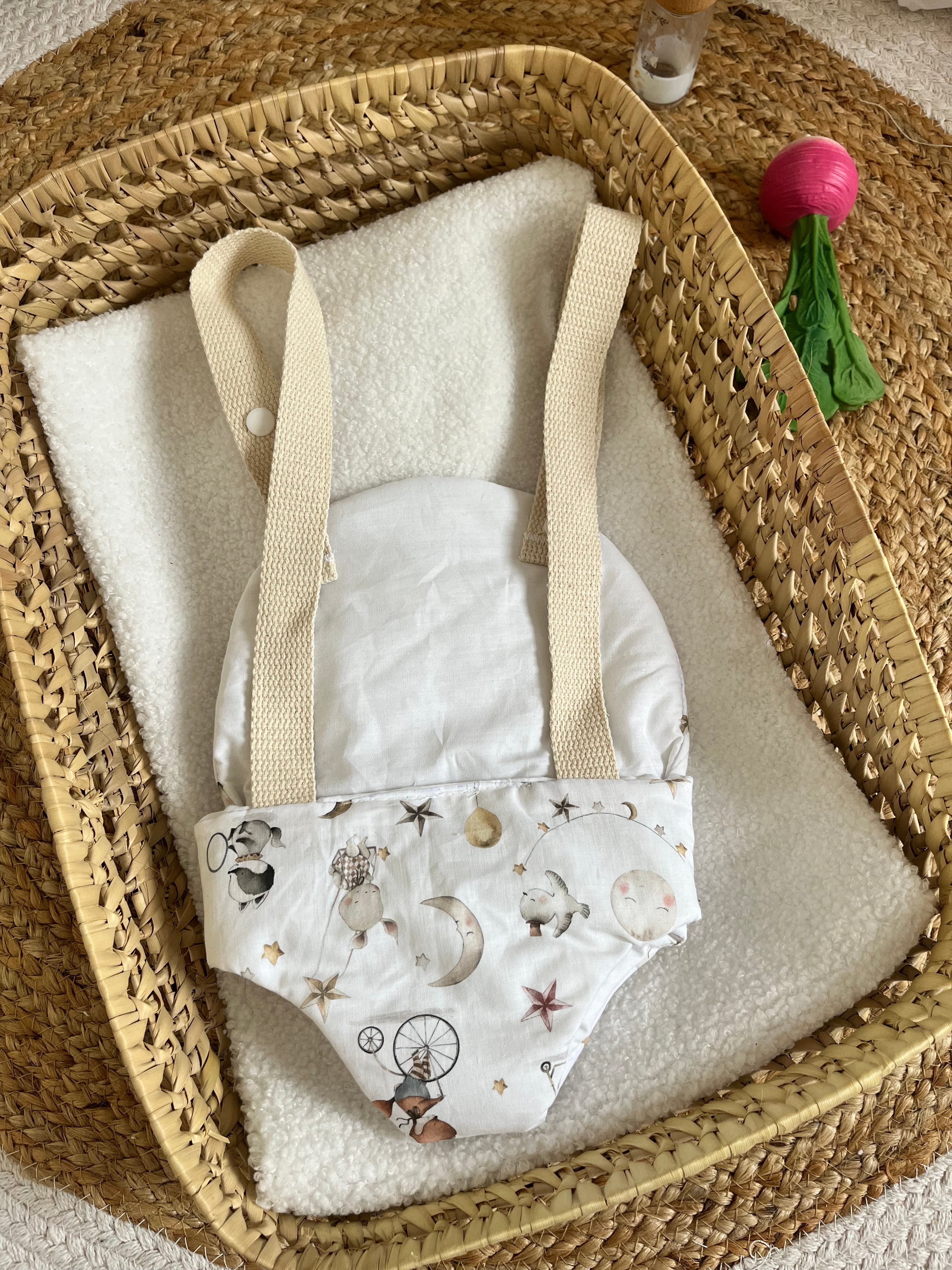 Porte bébé /poupée renard 🦊