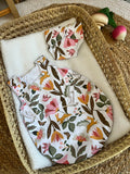 Gigoteuse + couche fleur