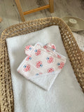 Sortie de bain rose