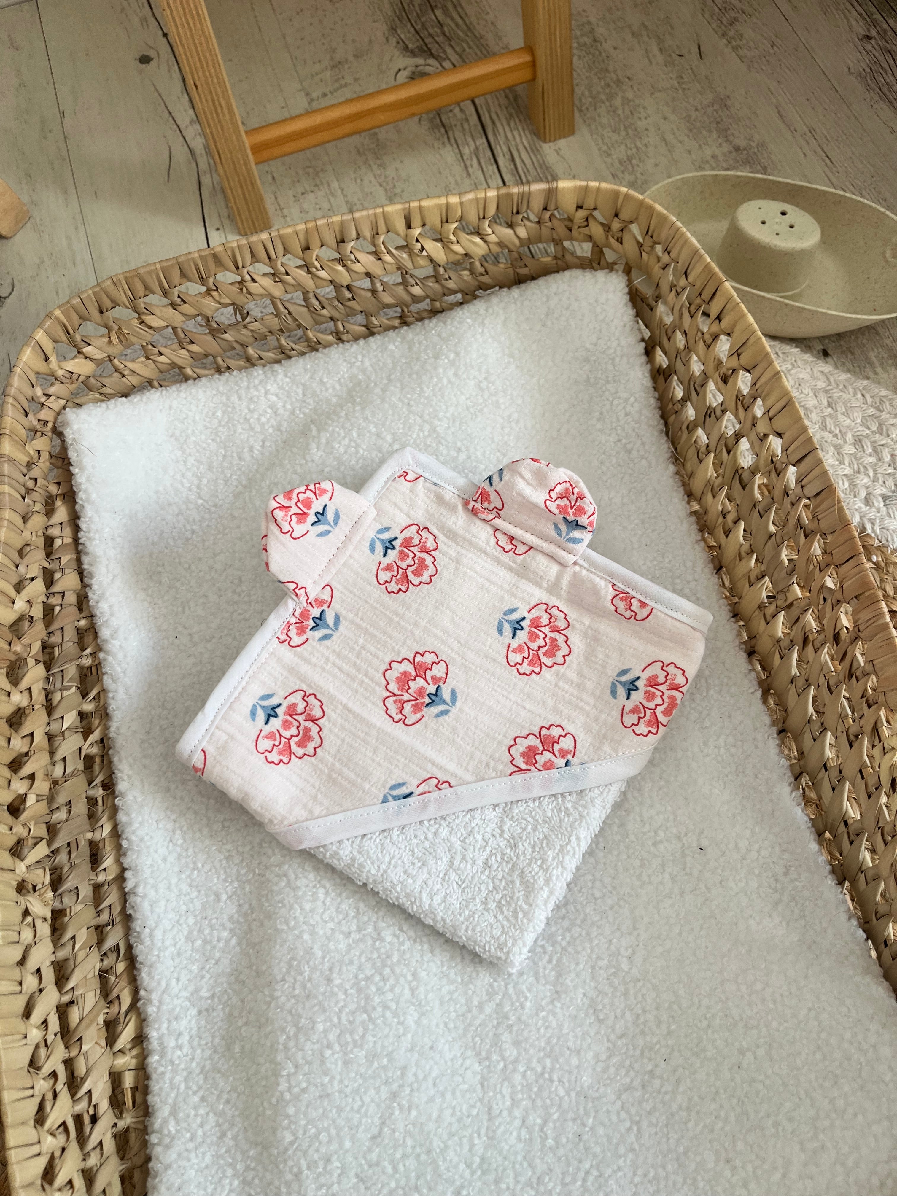 Sortie de bain rose