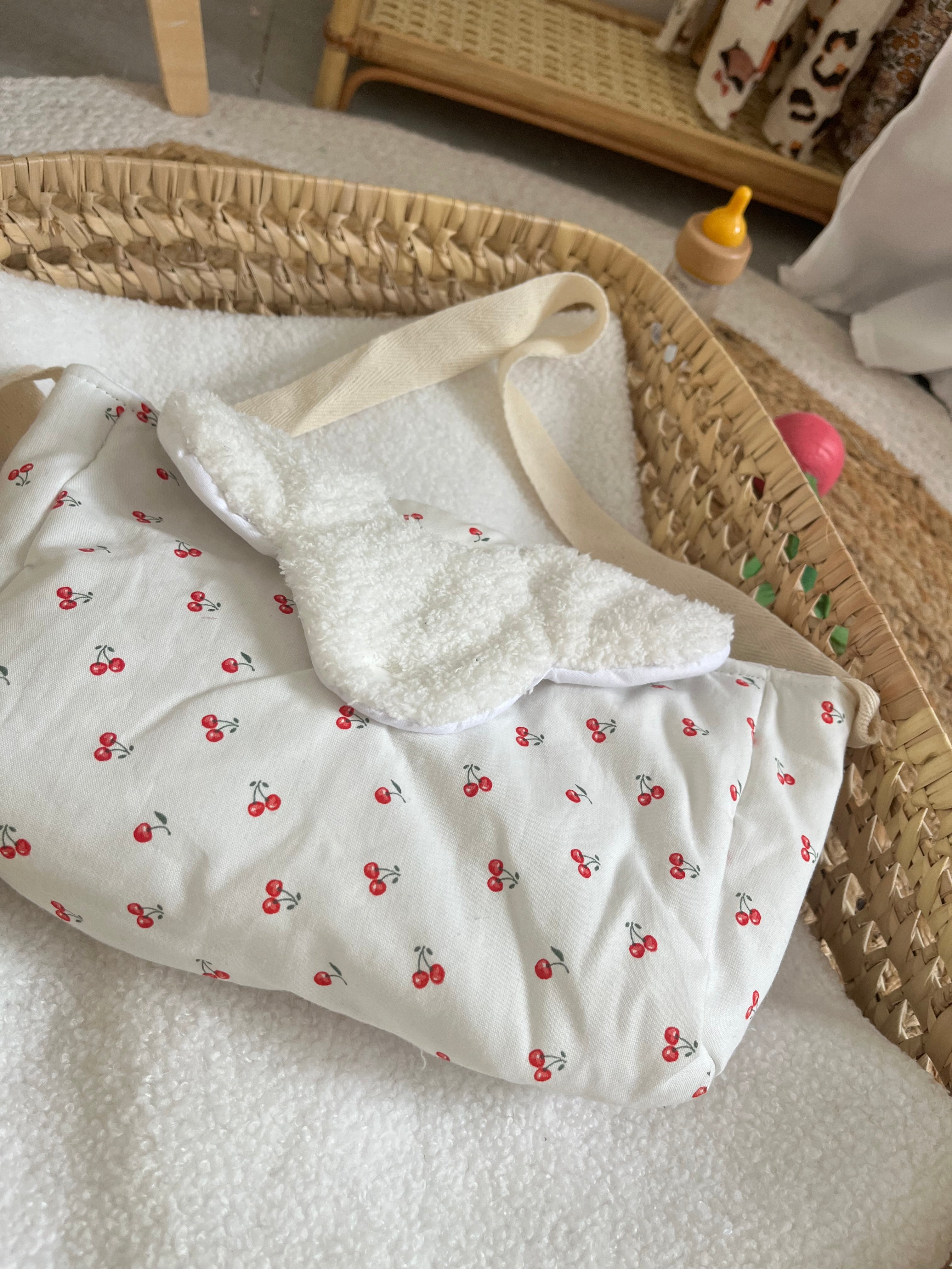 Sac à langer cerises 🍒