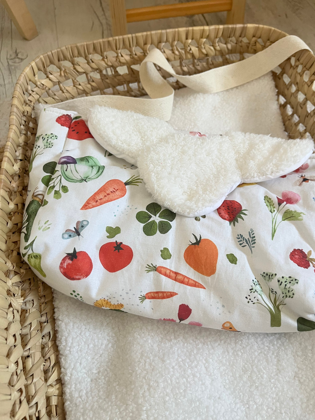 Sac à langer fruits légumes