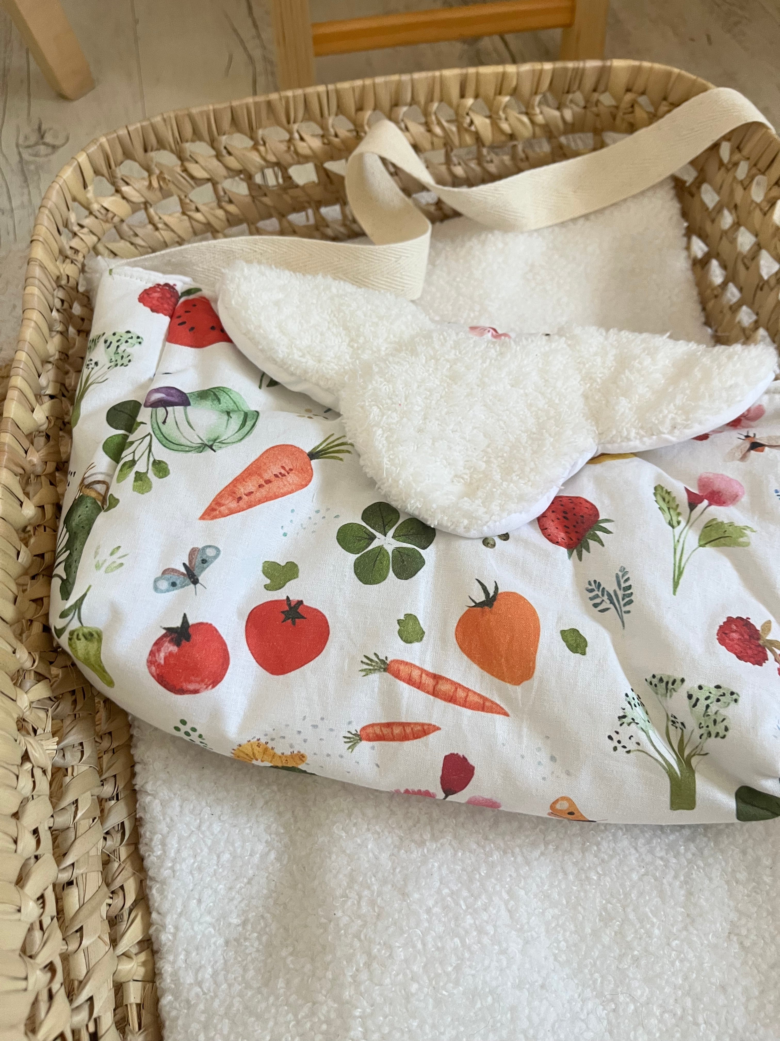 Sac à langer fruits légumes