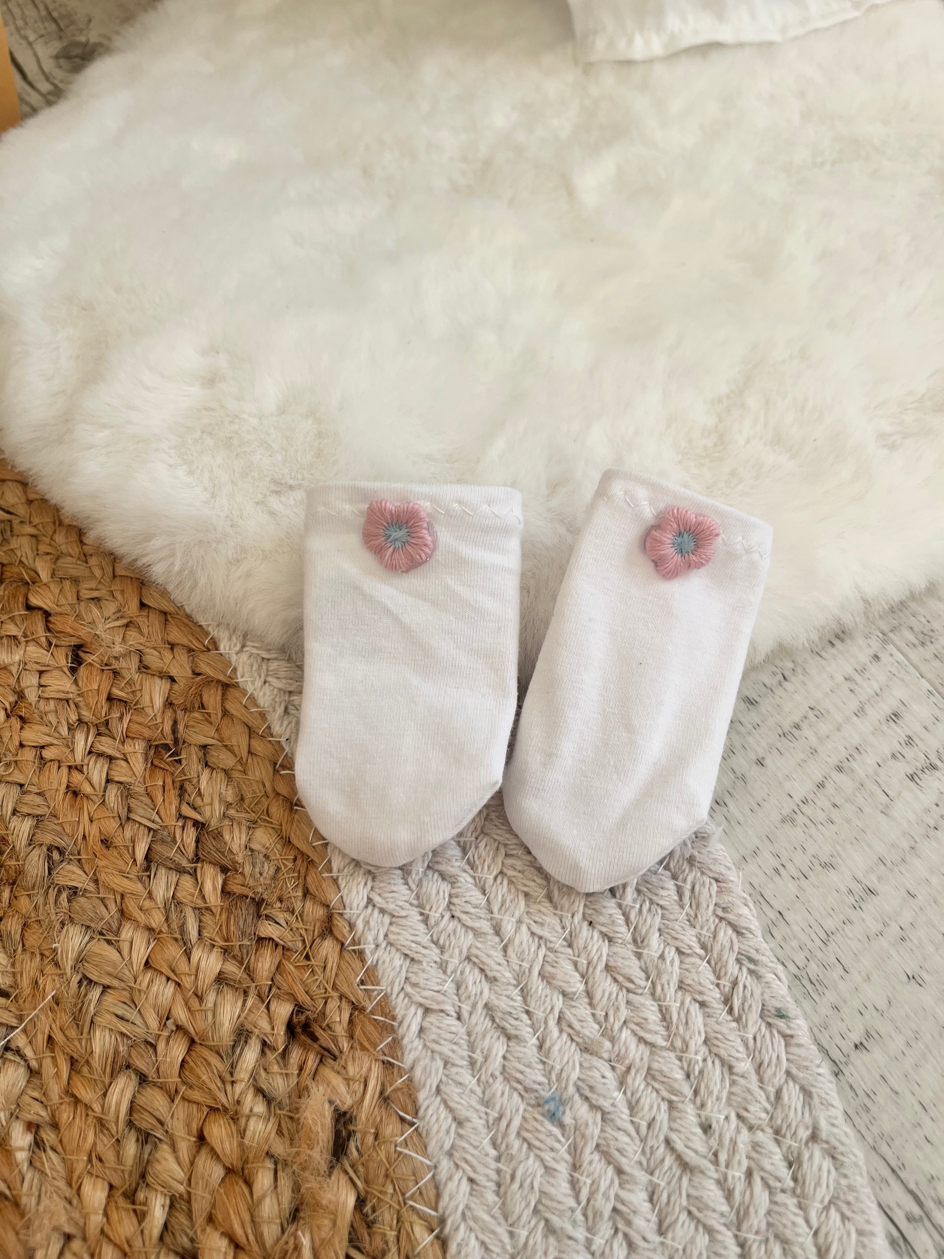 Chaussette poupée/ différent motifs