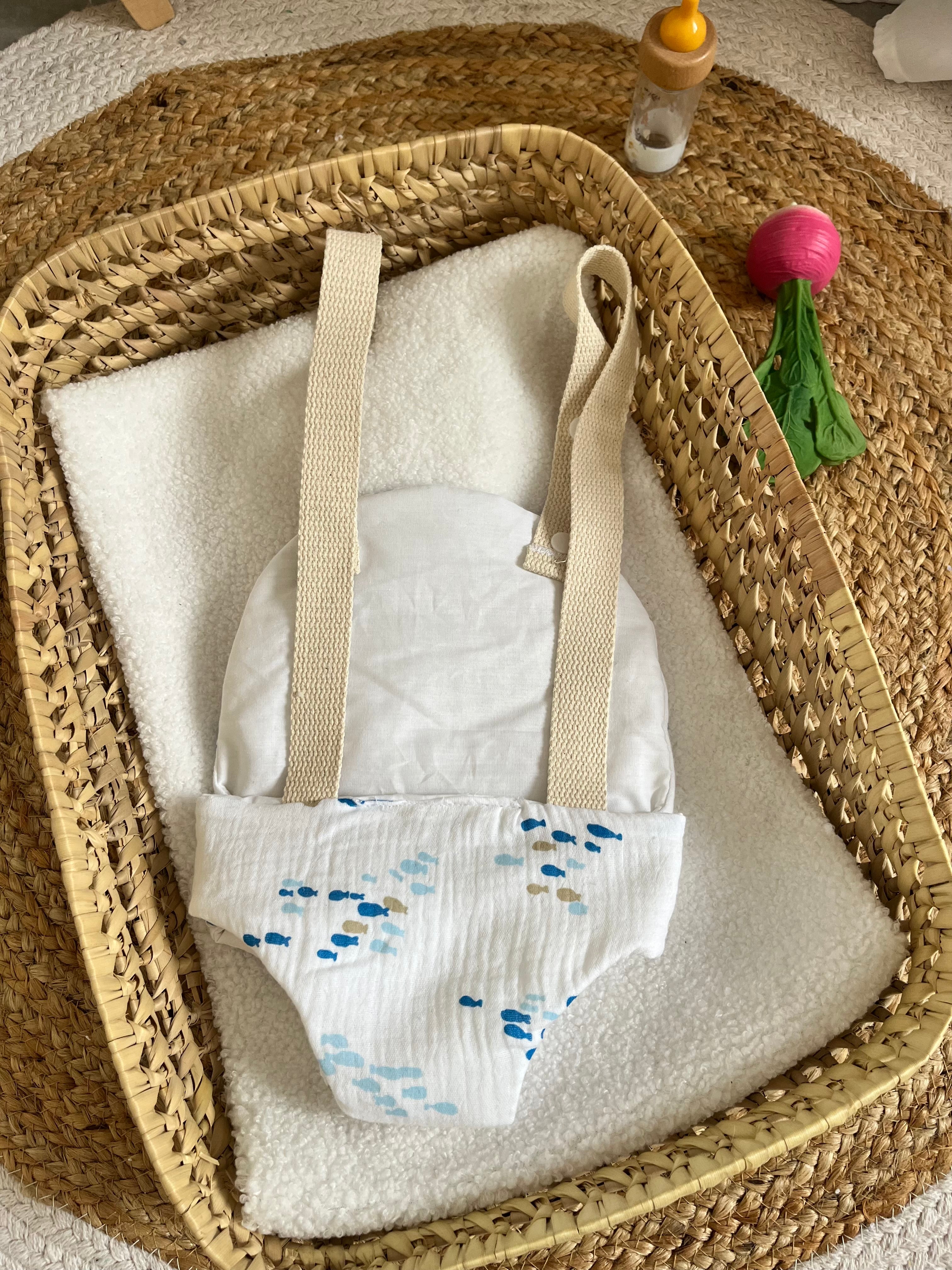 Porte bébé /poupée poisson 🐟