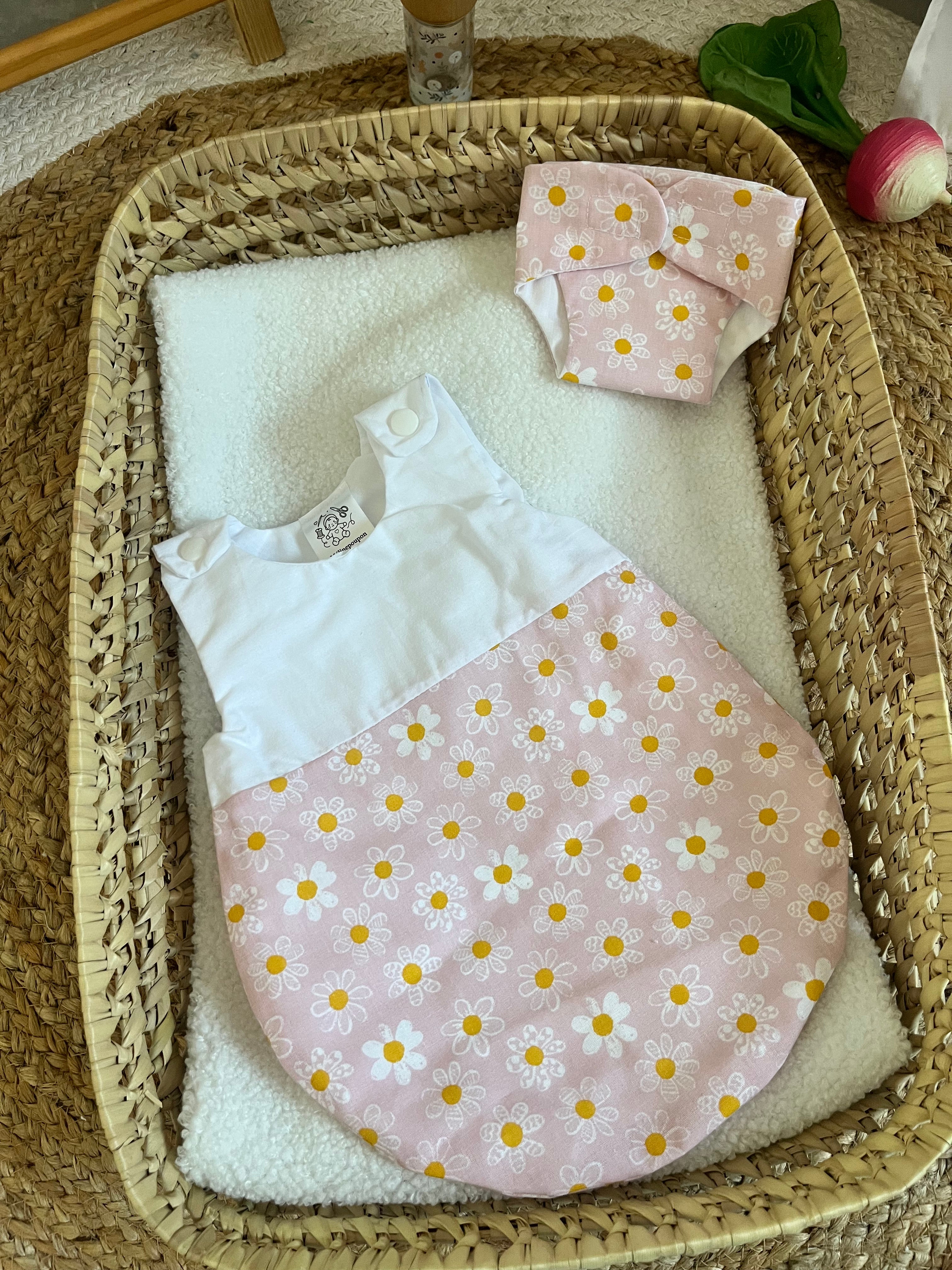 Gigoteuse + couche rose