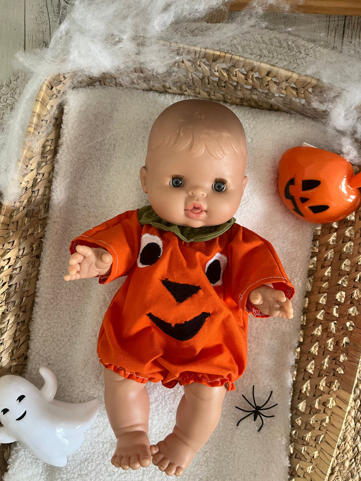 Barboteuse Halloween pour poupée 🎃👻