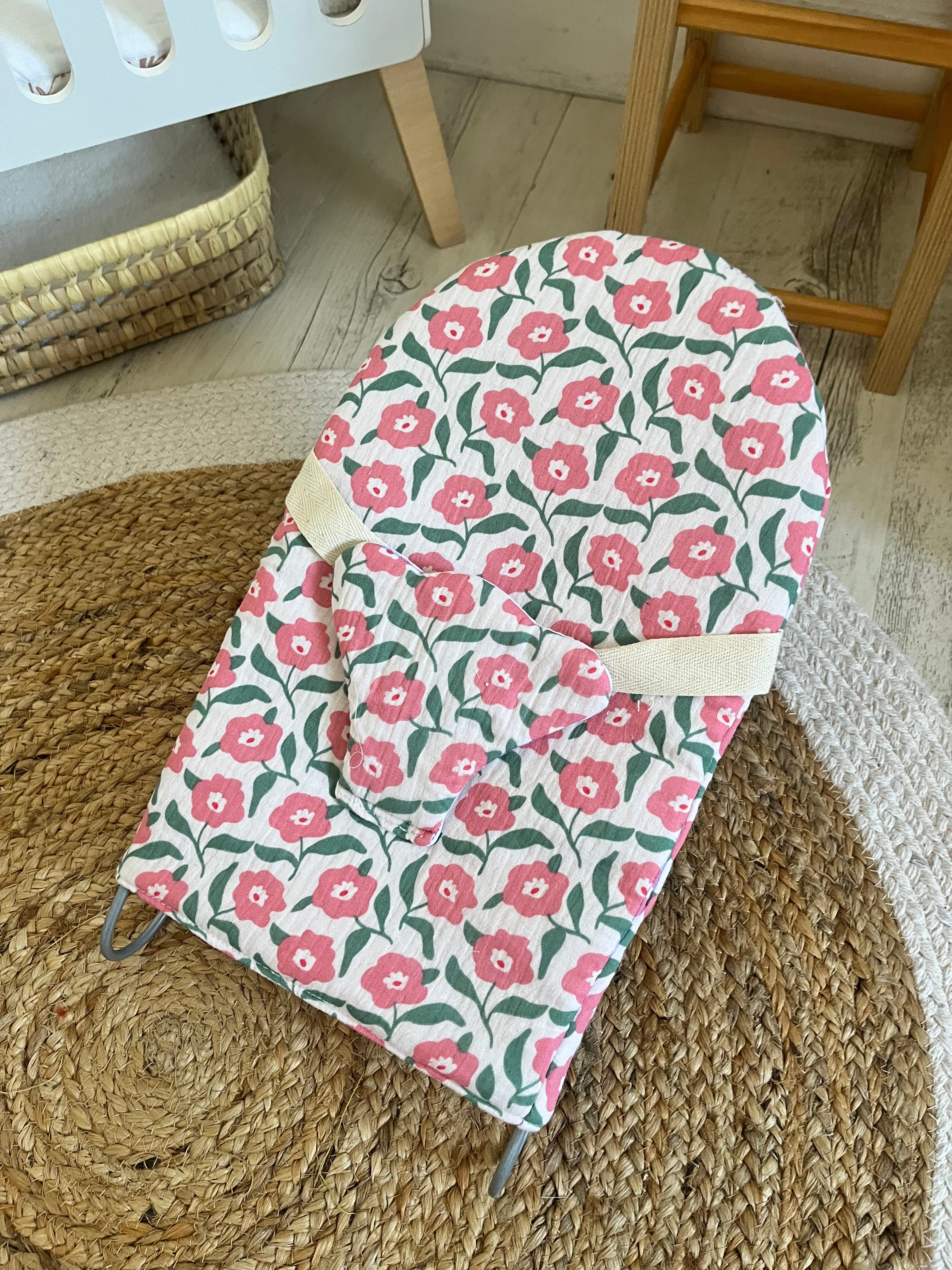 Transat poupée fleur rose 🌸
