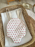 Porte bébé /poupée beige cœur ❤️