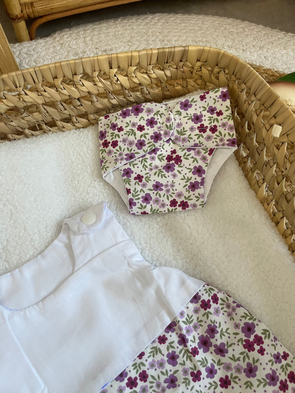 Gigoteuse + couche violette