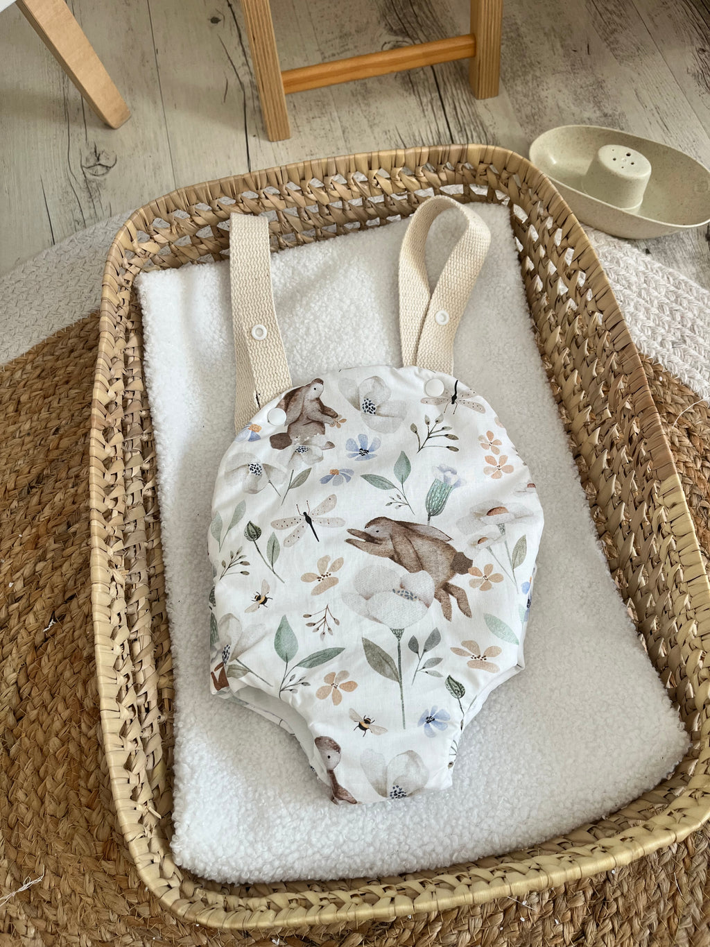 Porte bébé /poupée lapin
