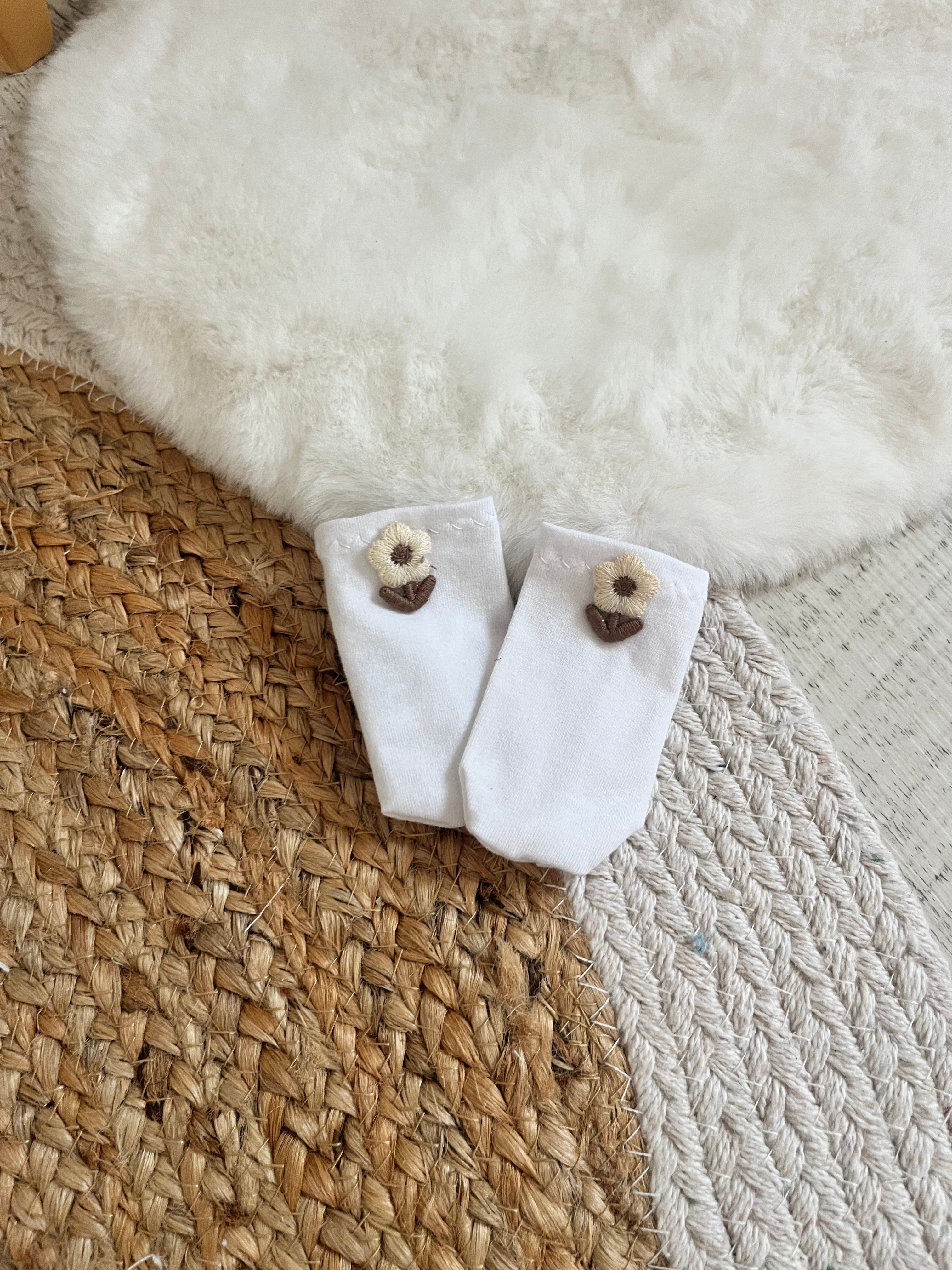 Chaussette poupée/ différent motifs