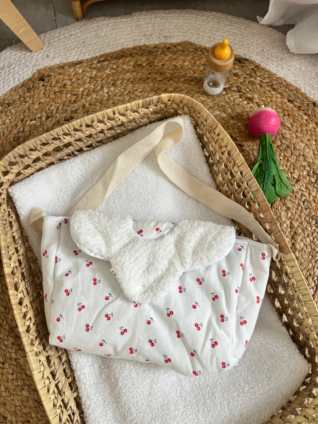 Sac à langer cerises 🍒