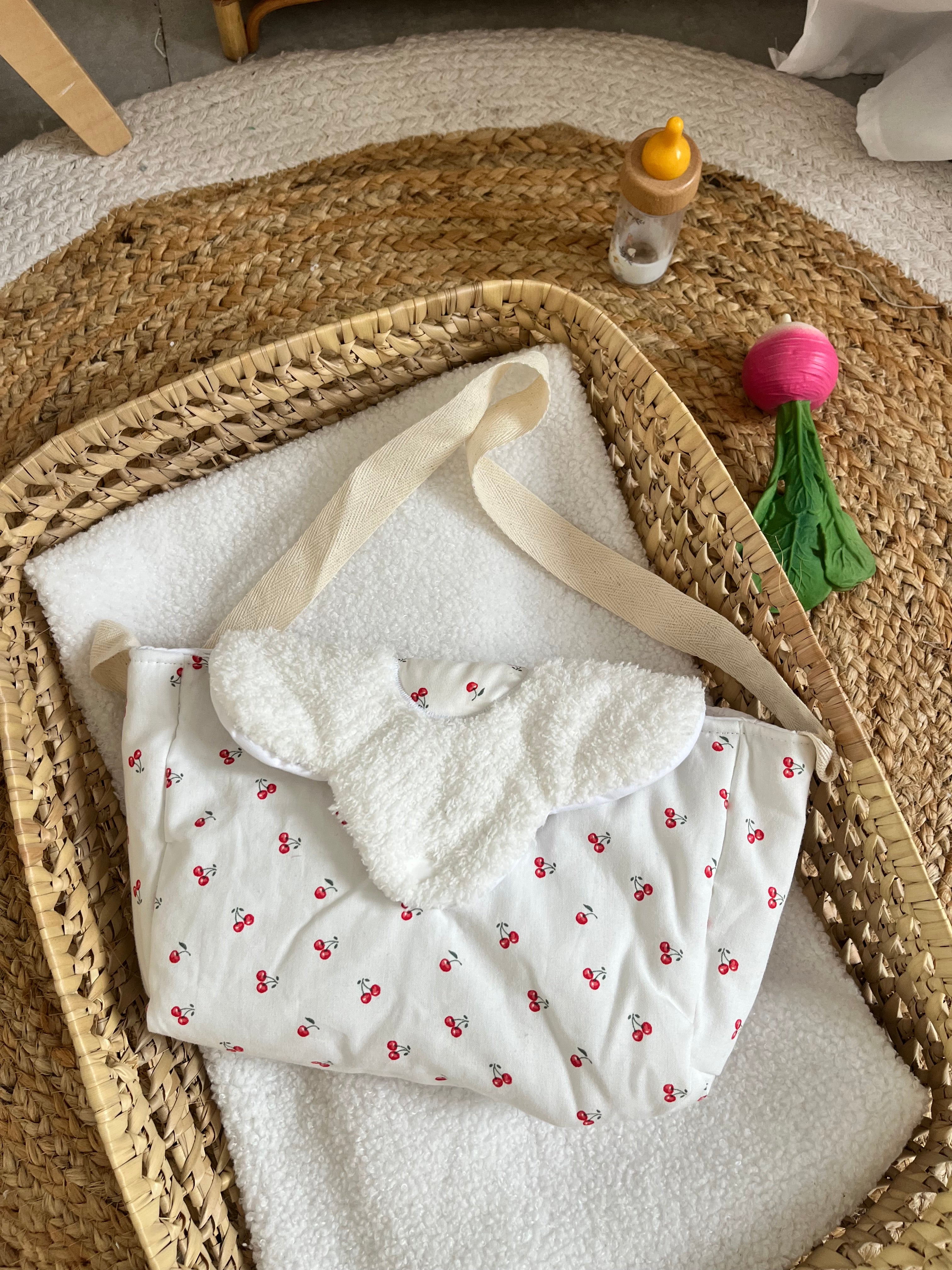 Sac à langer cerises 🍒