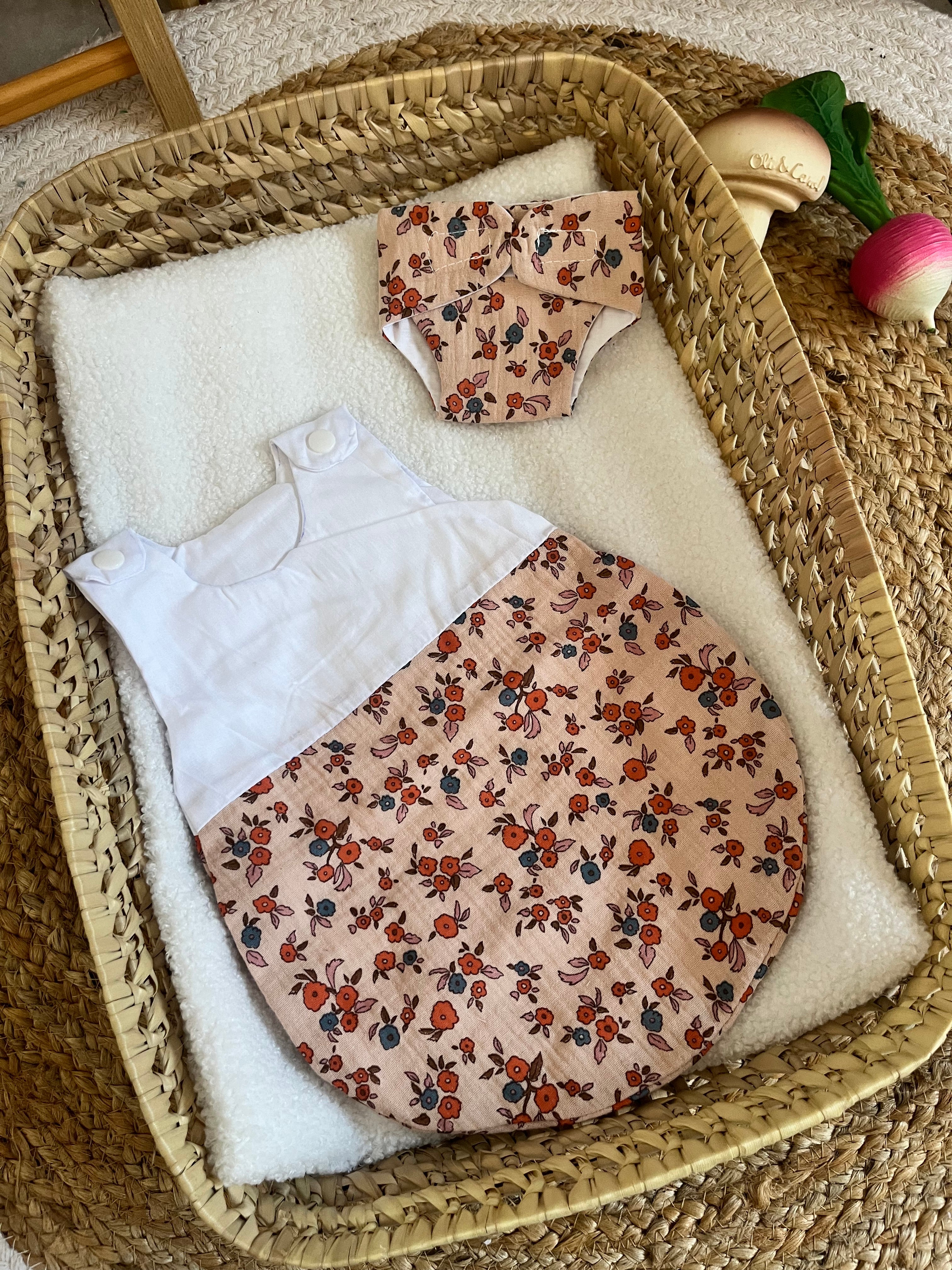 Gigoteuse + couche rose