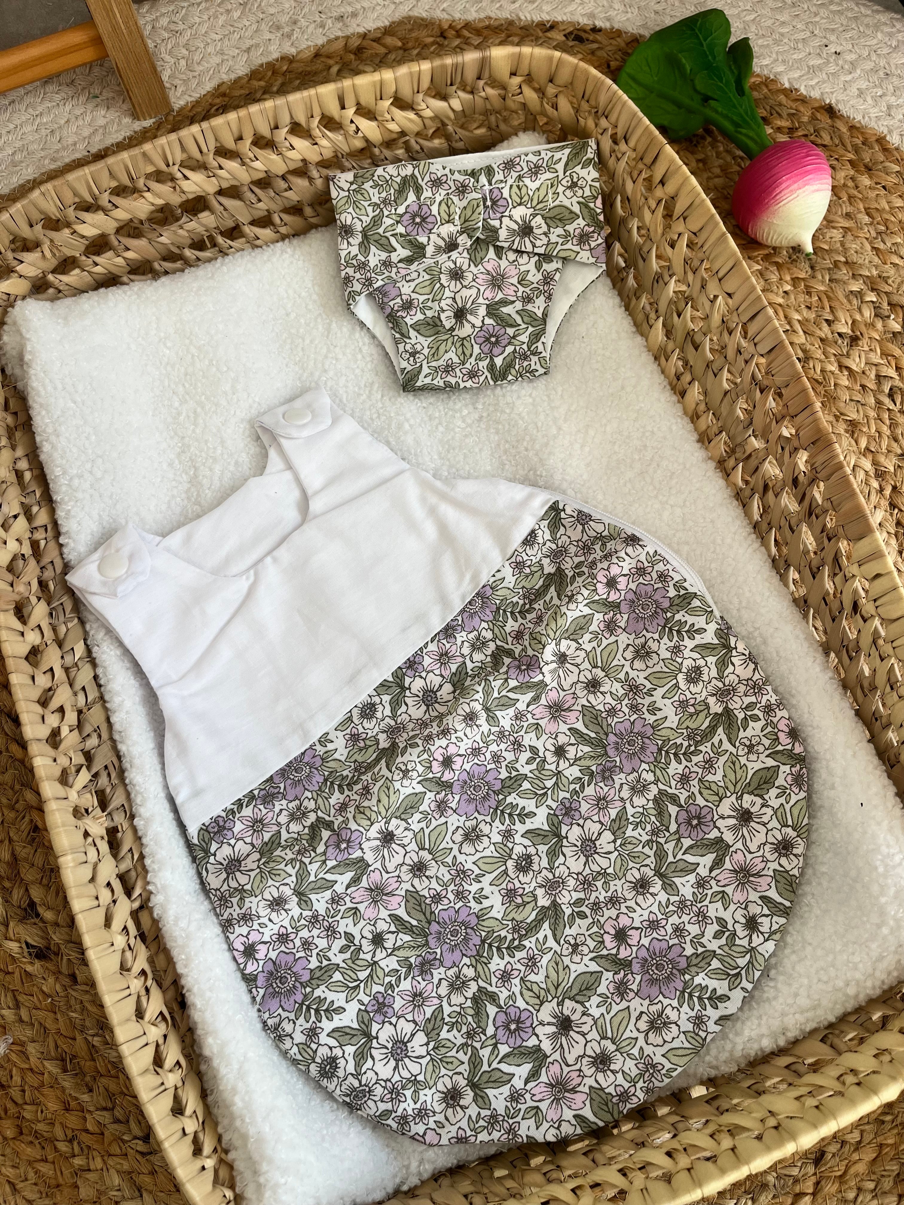 Gigoteuse + couche violet
