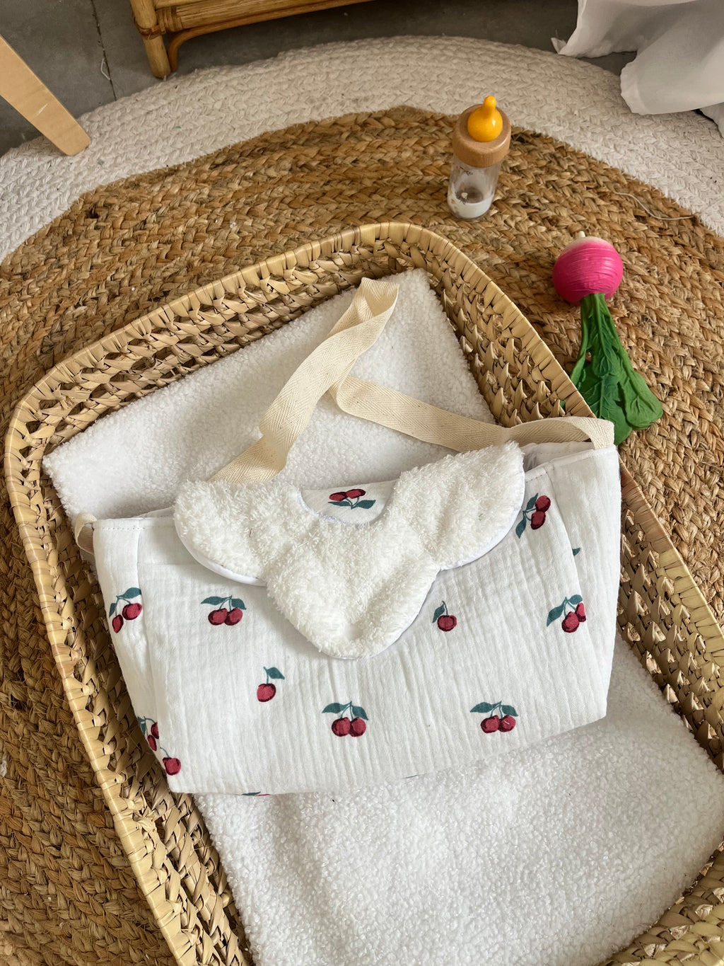Sac à langer cerises 🍒