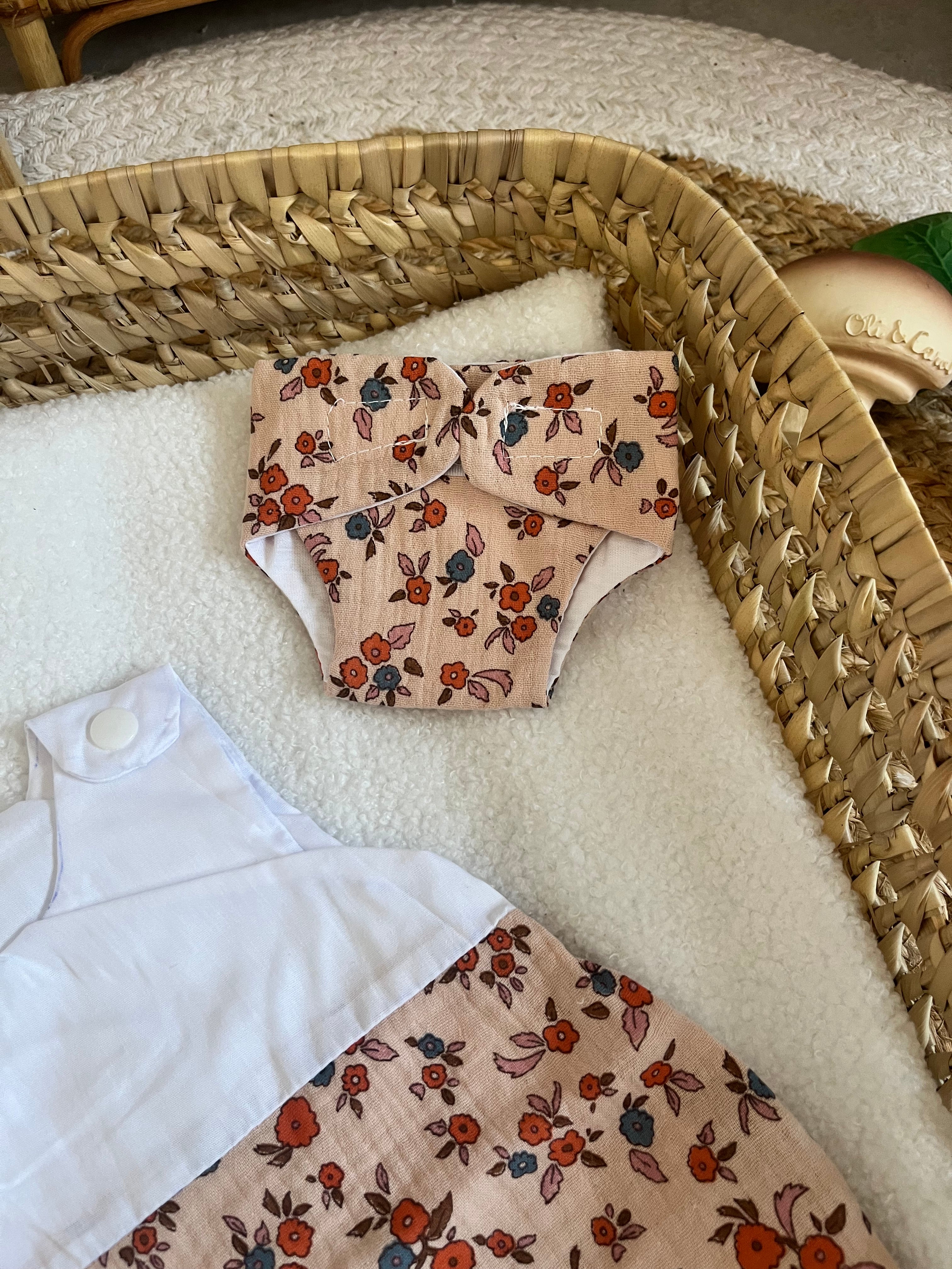 Gigoteuse + couche rose