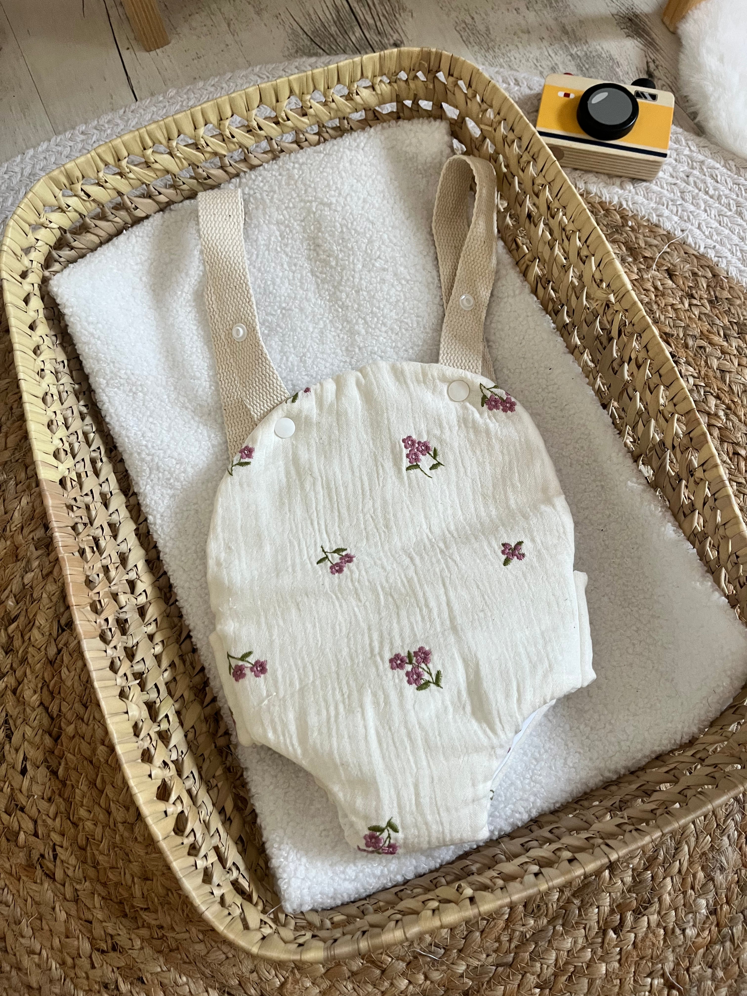 Porte bébé /poupée fleur 🌸